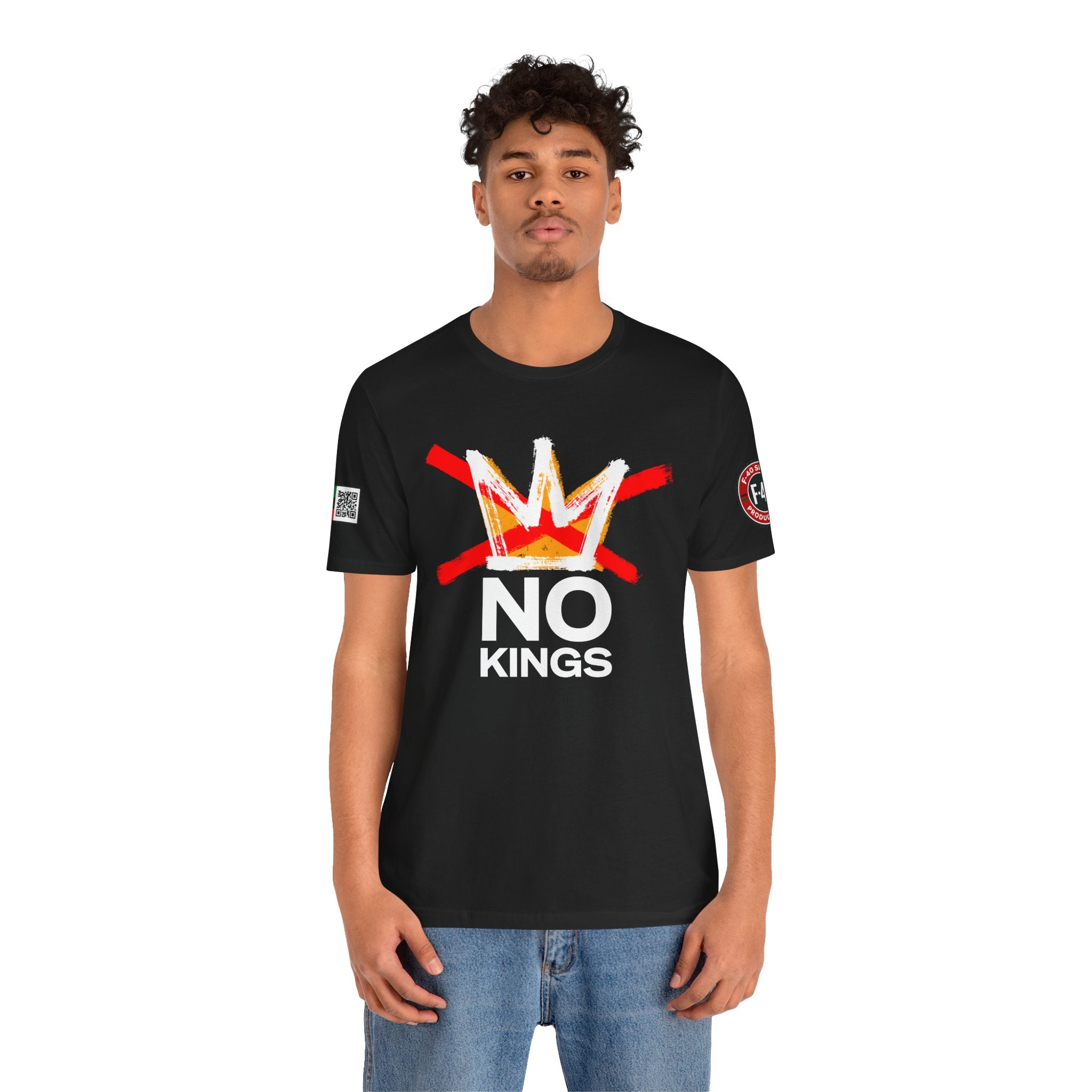No Kings Unisex Graphic Tee - Bold Streetwear Style