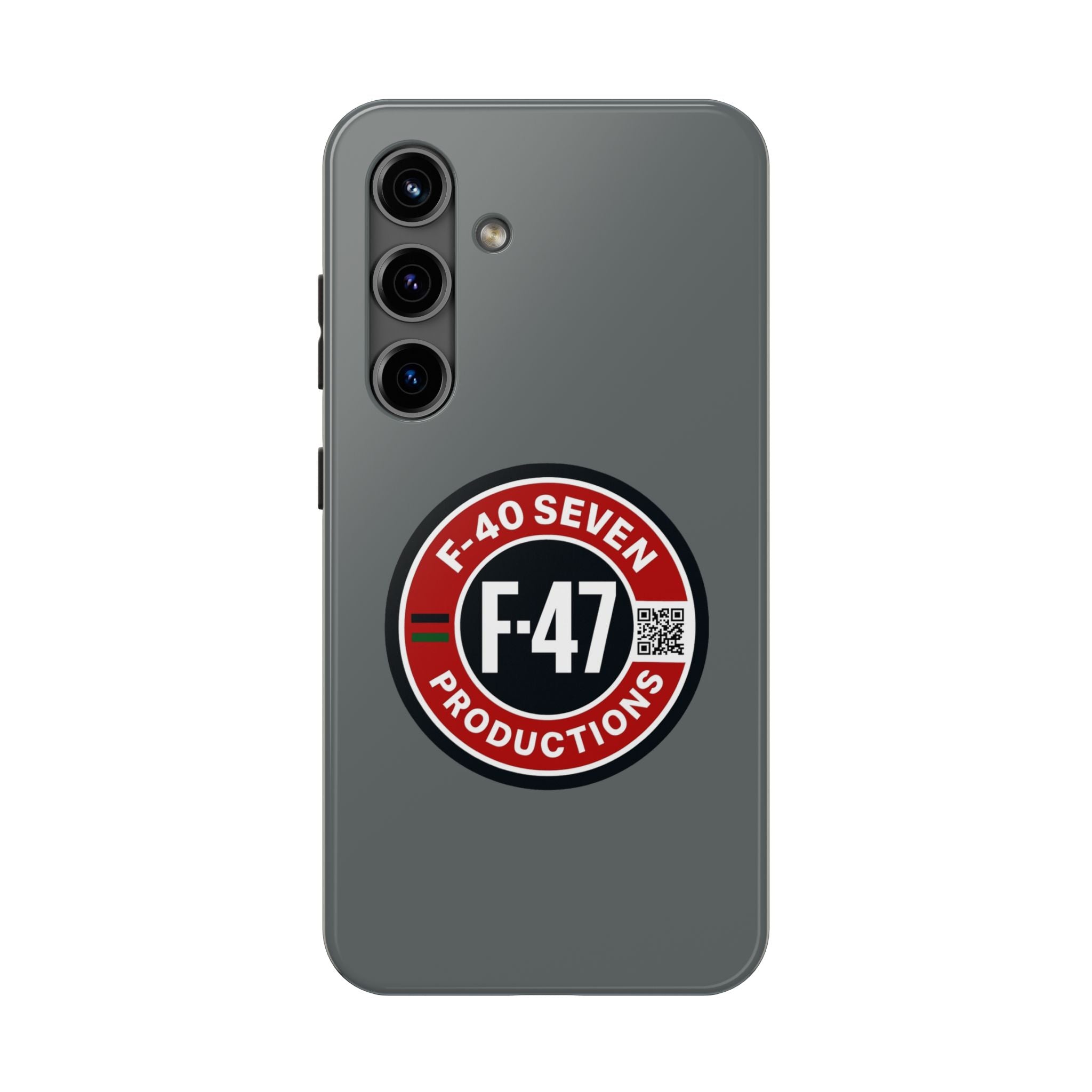 F-47 Productions Tough Phone Cases - Grey