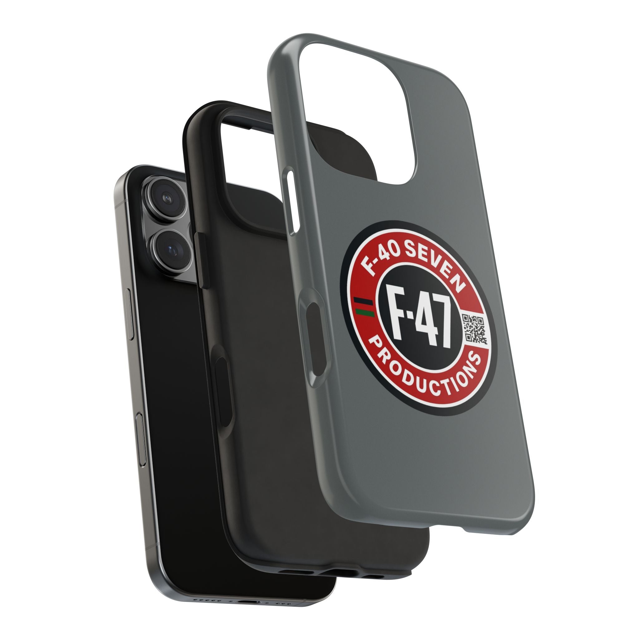 F-47 Productions Tough Phone Cases - Grey