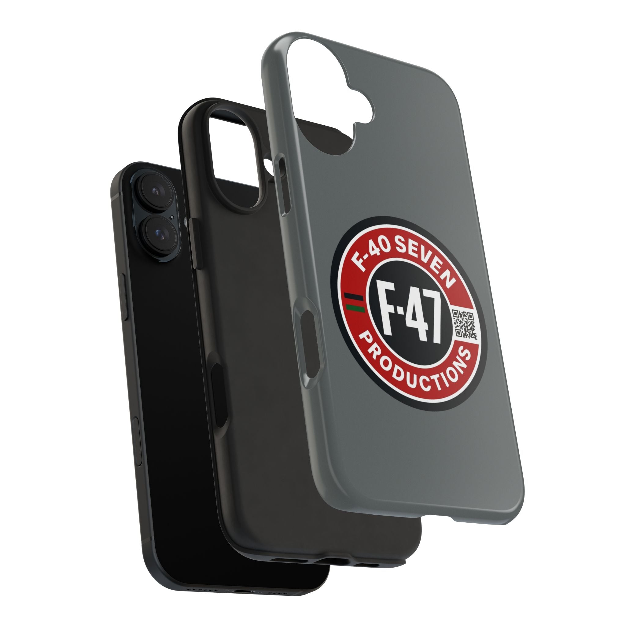 F-47 Productions Tough Phone Cases - Grey