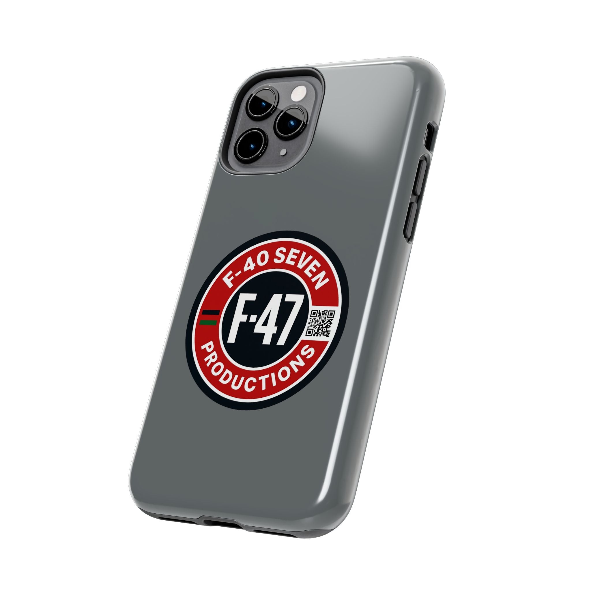 F-47 Productions Tough Phone Cases - Grey