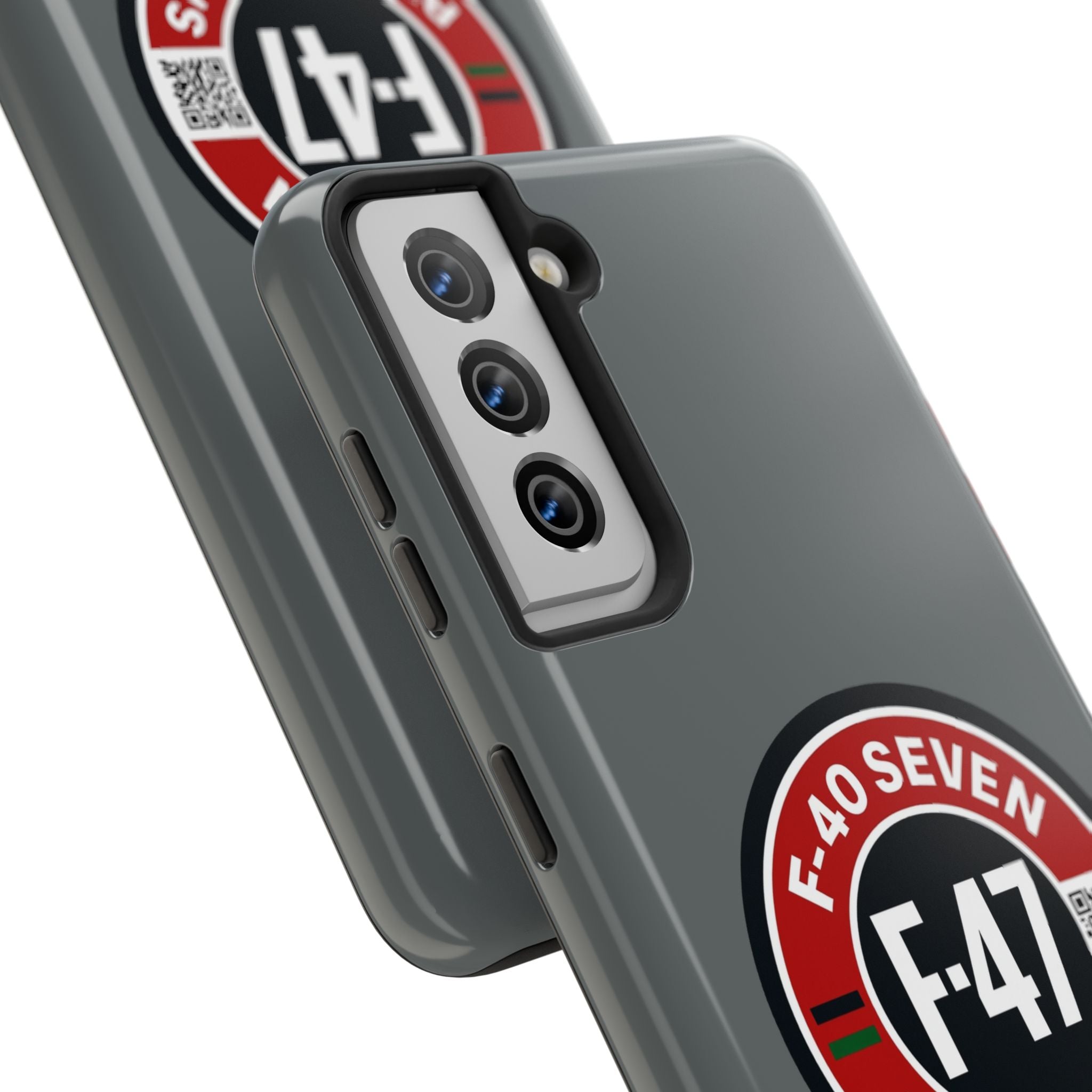 F-47 Productions Tough Phone Cases - Grey