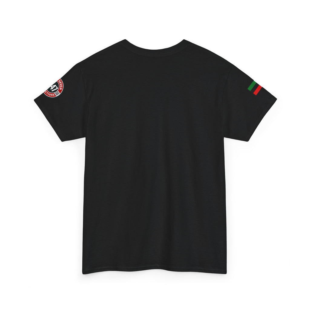 Graphic Unisex Heavy Cotton Tee - Bold Crown Design, Streetwear Essentials, Casual Wear, Gift for Him/Her, Cool Graphic Tee