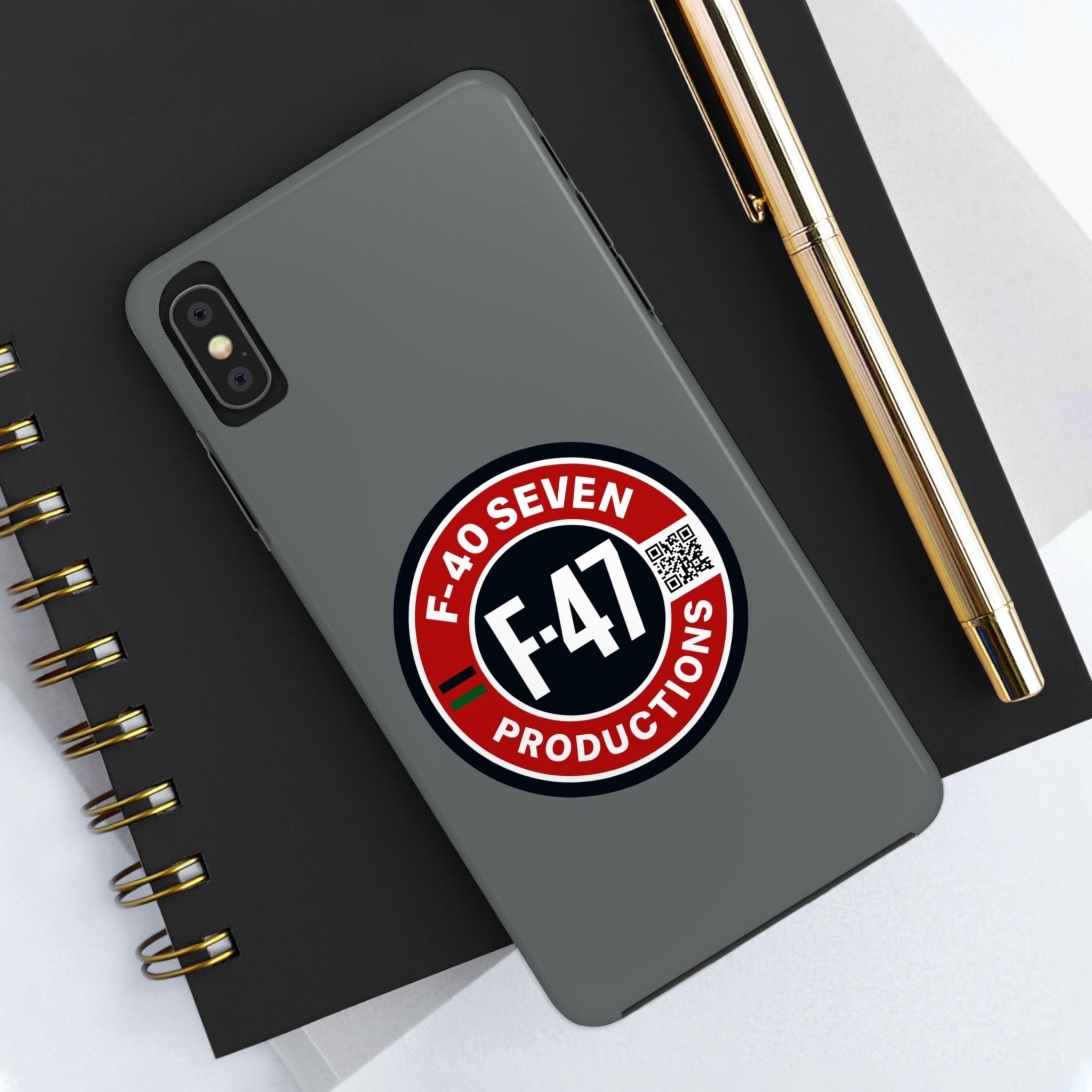 F-47 Productions Tough Phone Cases - Grey