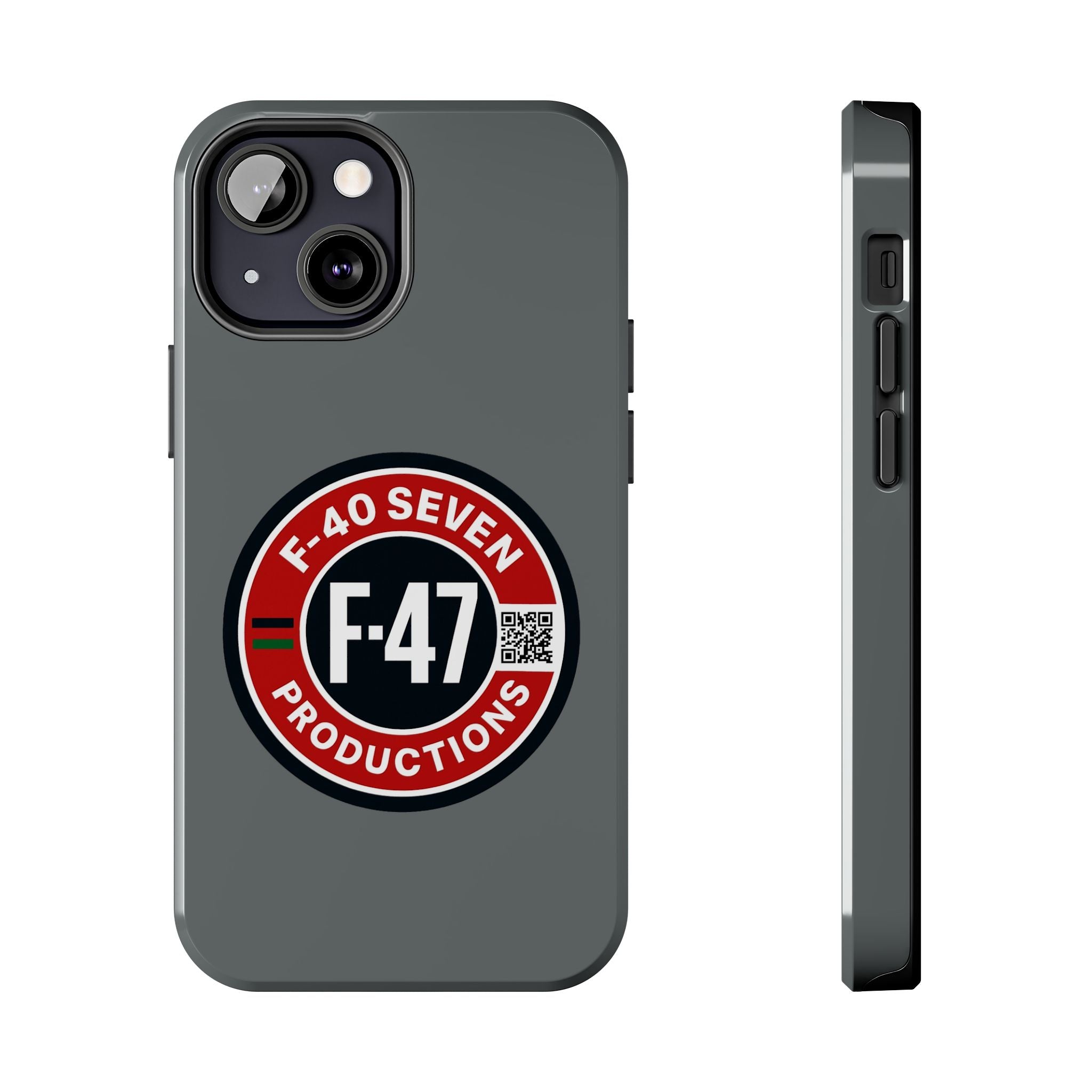 F-47 Productions Tough Phone Cases - Grey
