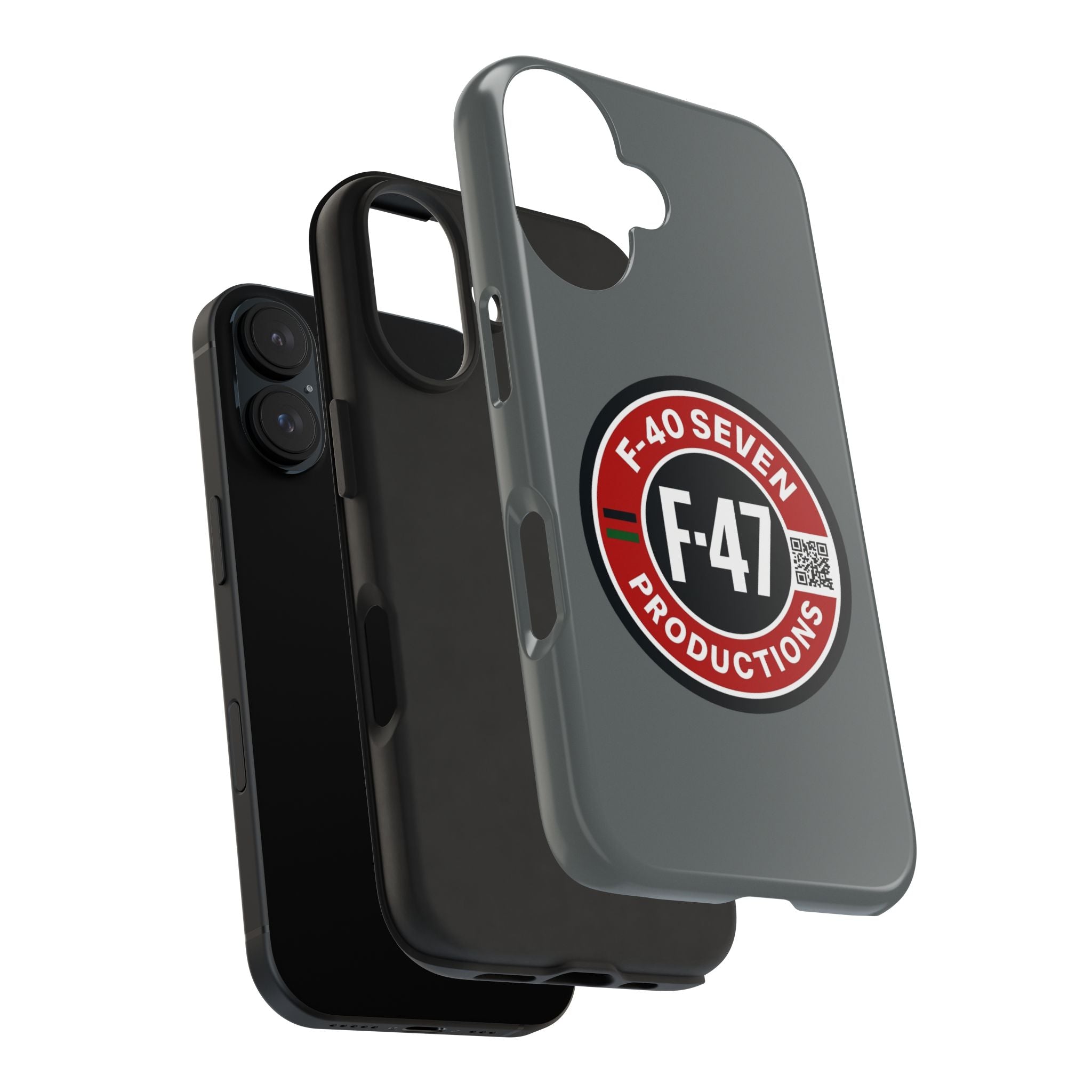 F-47 Productions Tough Phone Cases - Grey