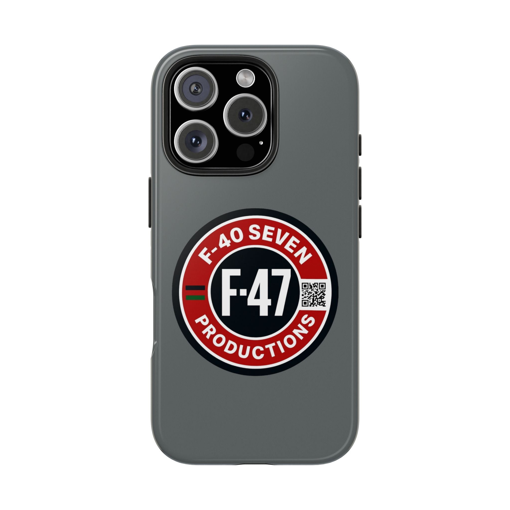 F-47 Productions Tough Phone Cases - Grey