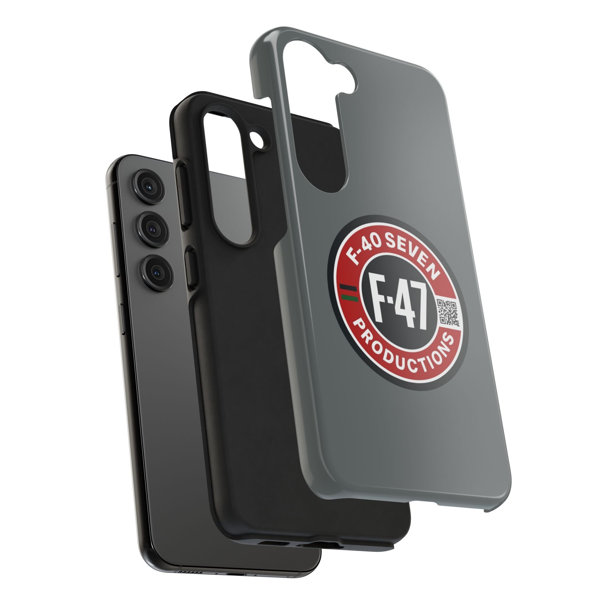 F-47 Productions Tough Phone Cases - Grey