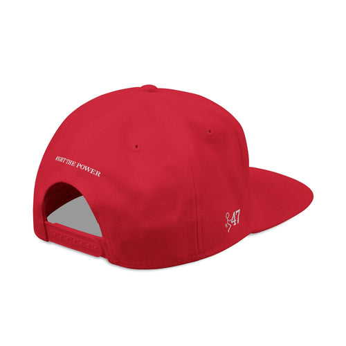 F-40 Seven productions Embroidered Snapback Hat - Red
