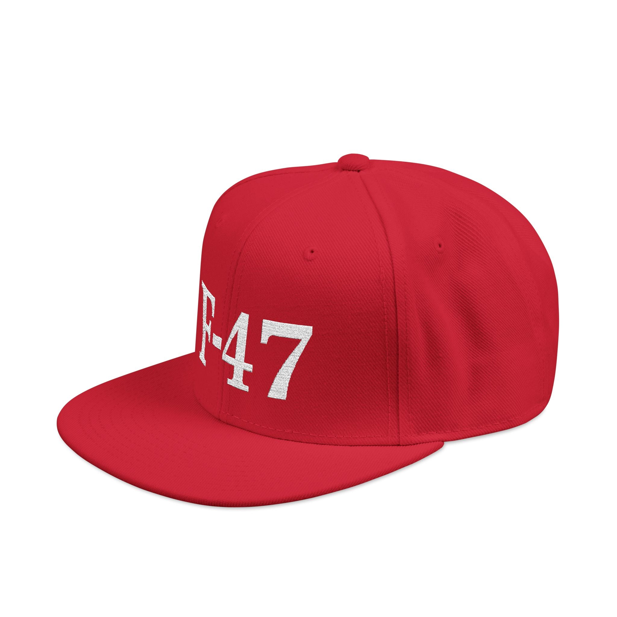 F-40 Seven productions OG Embroidered Snapback Hat - Red
