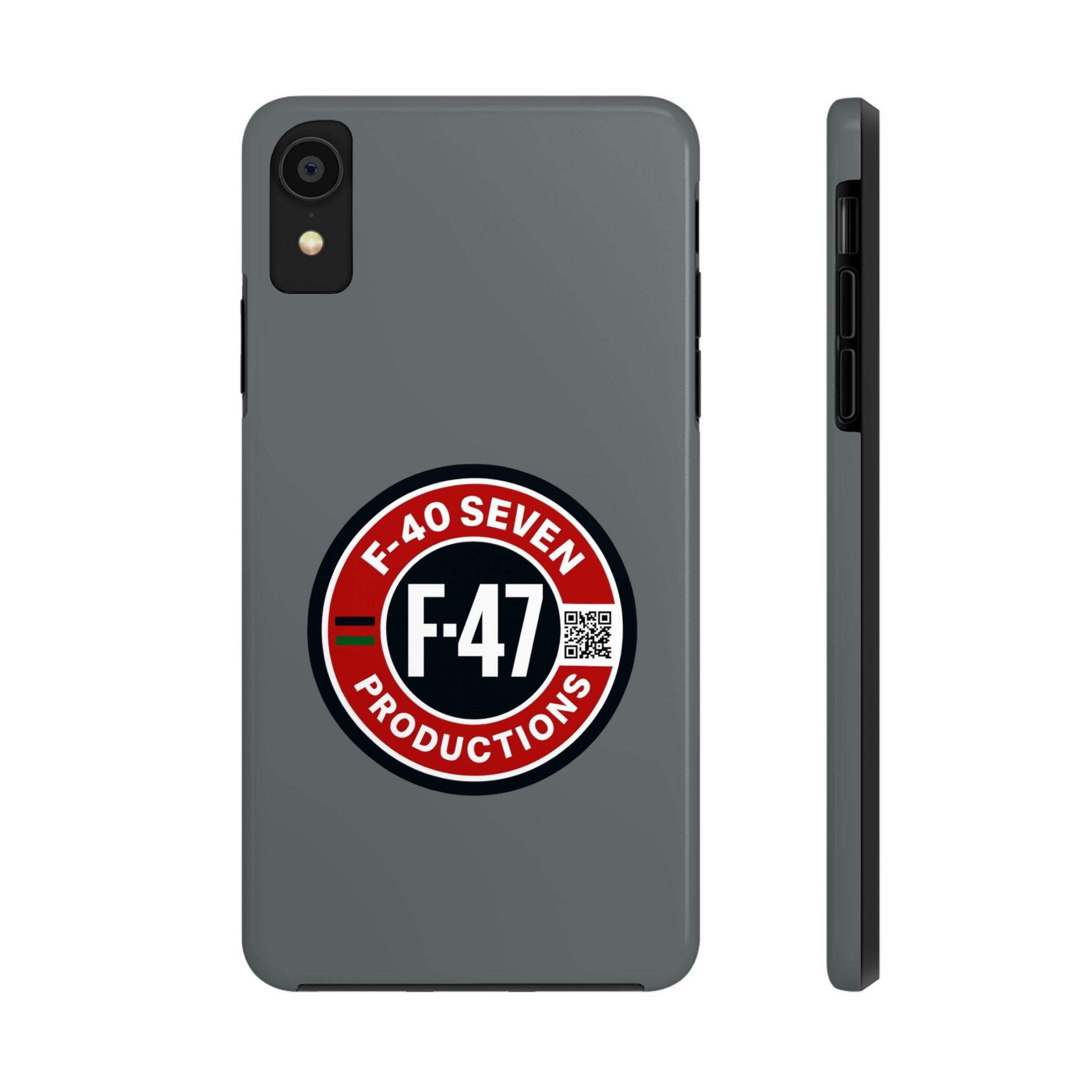 F-47 Productions Tough Phone Cases - Grey