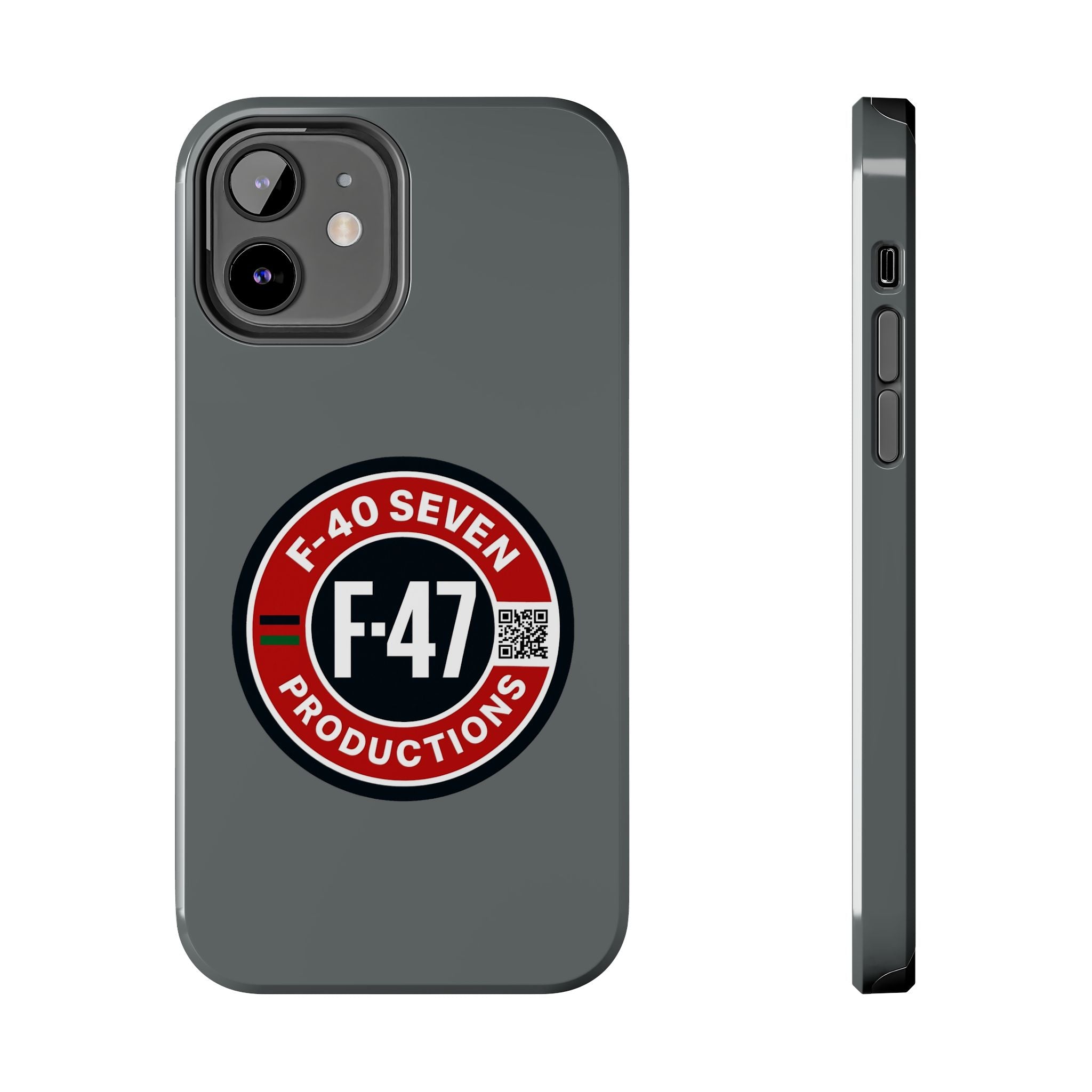 F-47 Productions Tough Phone Cases - Grey