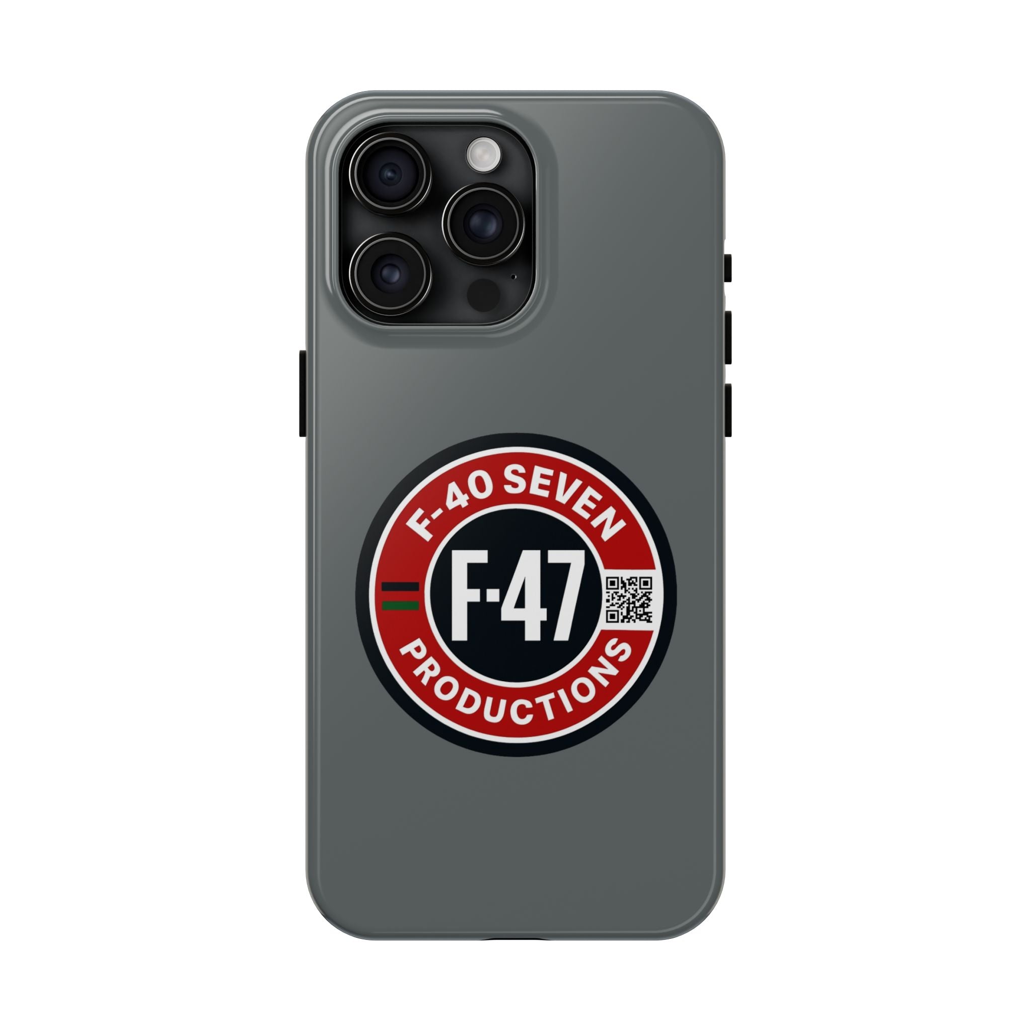 F-47 Productions Tough Phone Cases - Grey