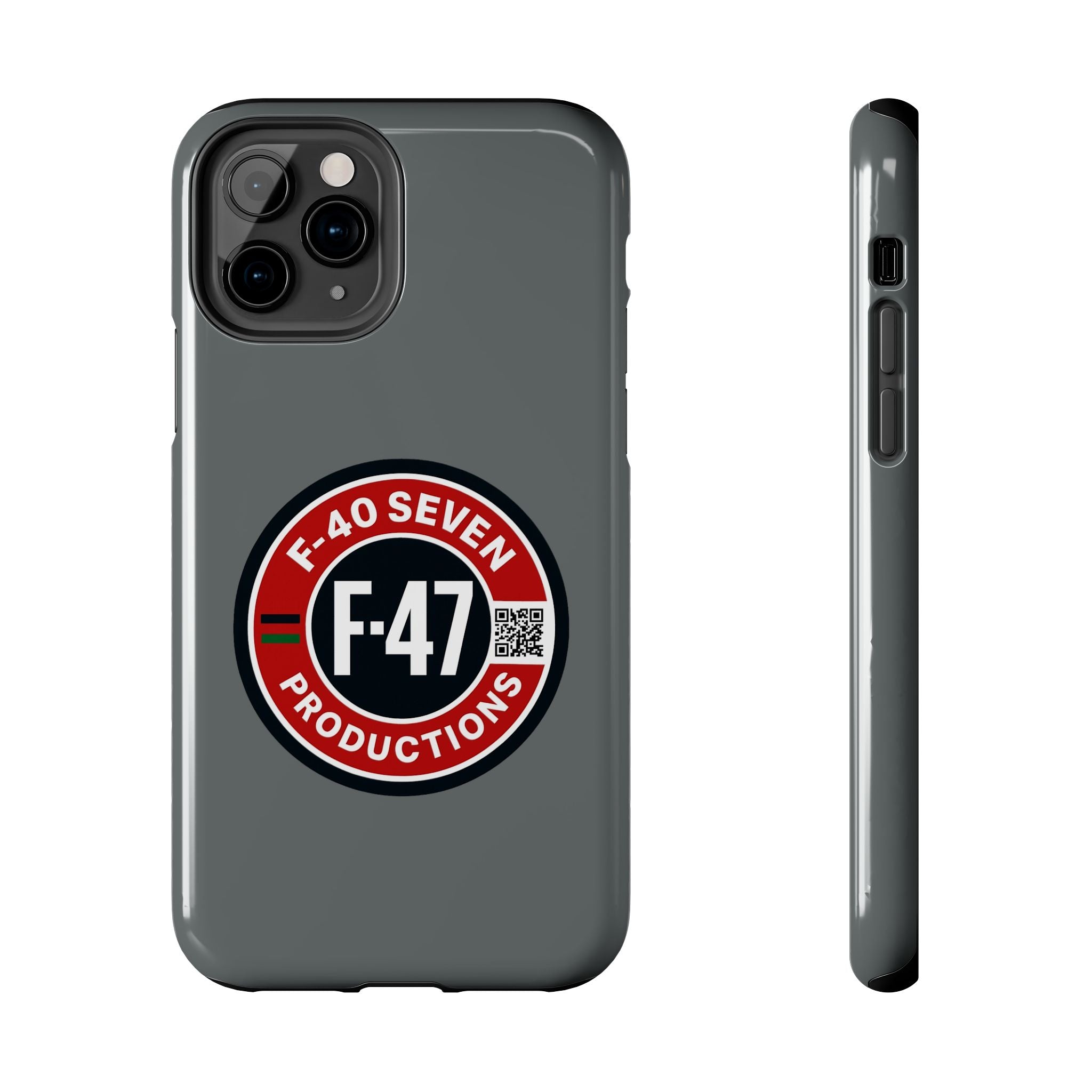 F-47 Productions Tough Phone Cases - Grey