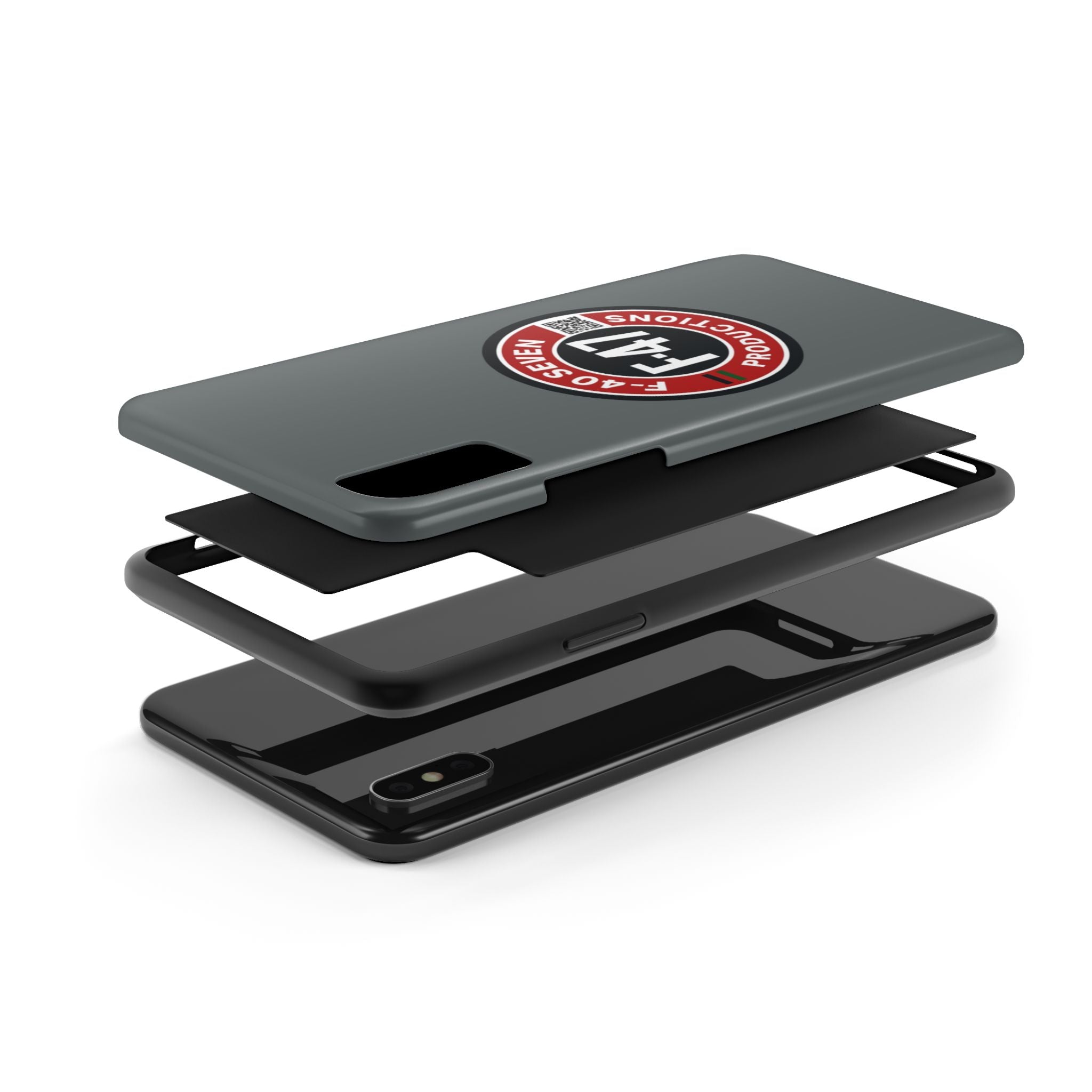 F-47 Productions Tough Phone Cases - Grey