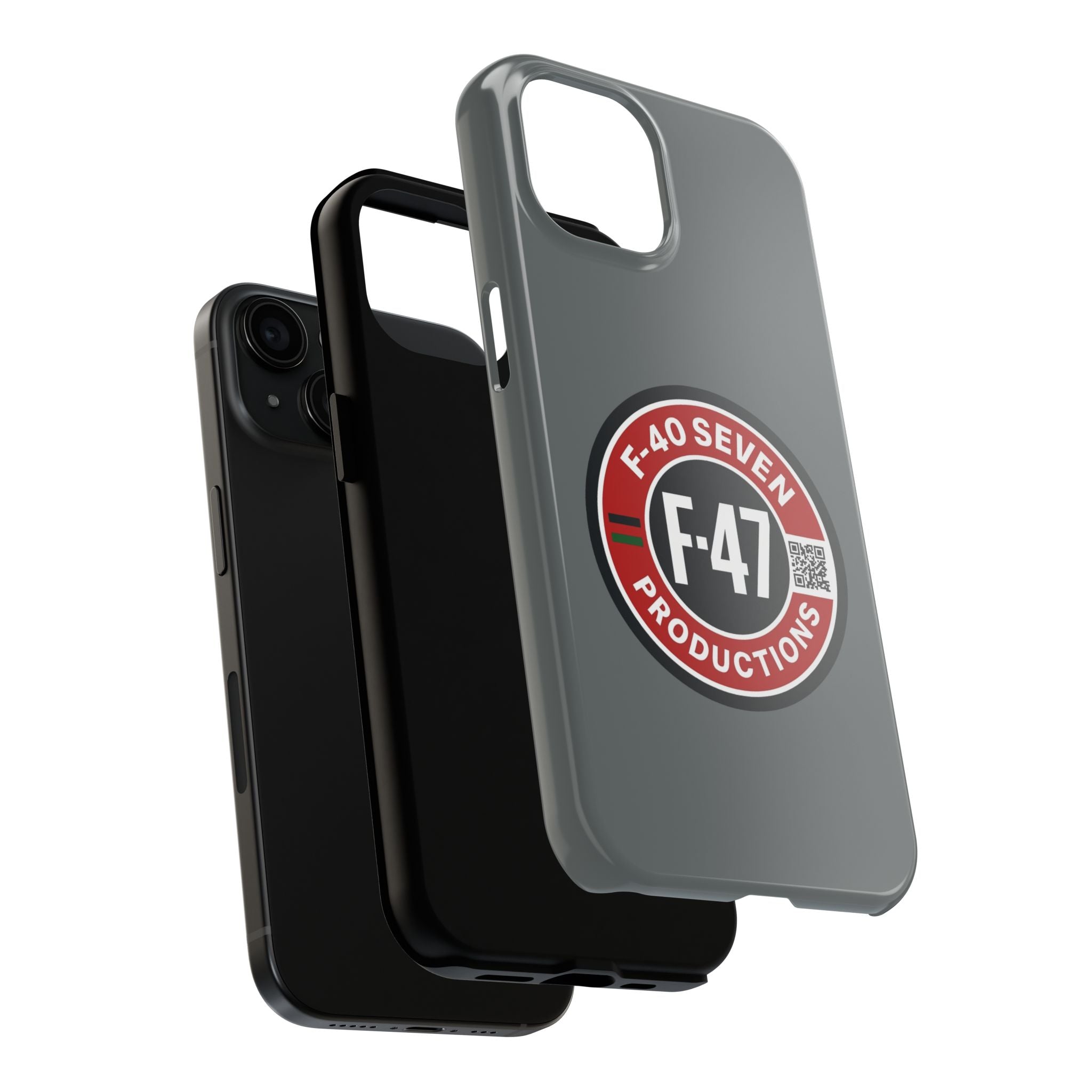 F-47 Productions Tough Phone Cases - Grey