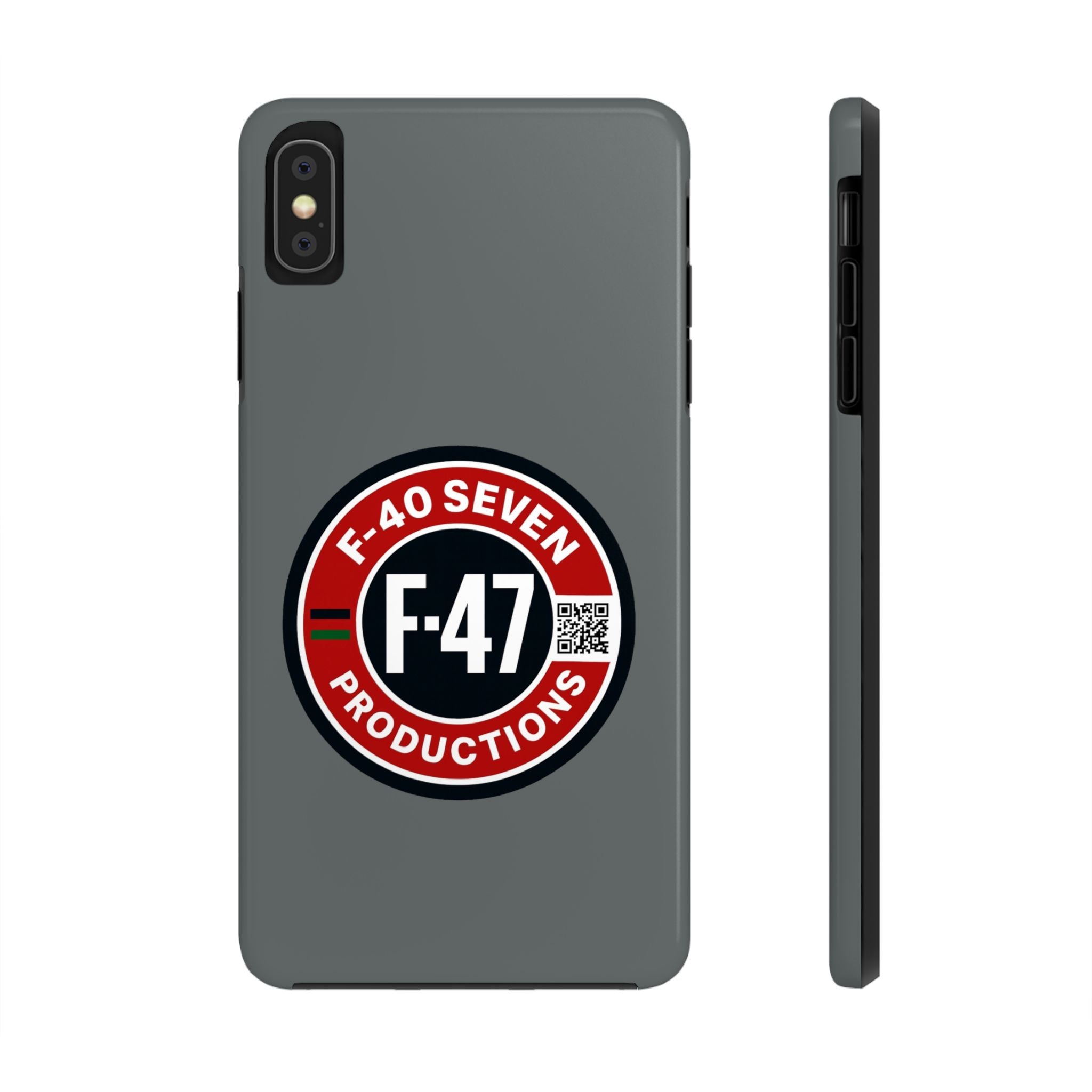 F-47 Productions Tough Phone Cases - Grey