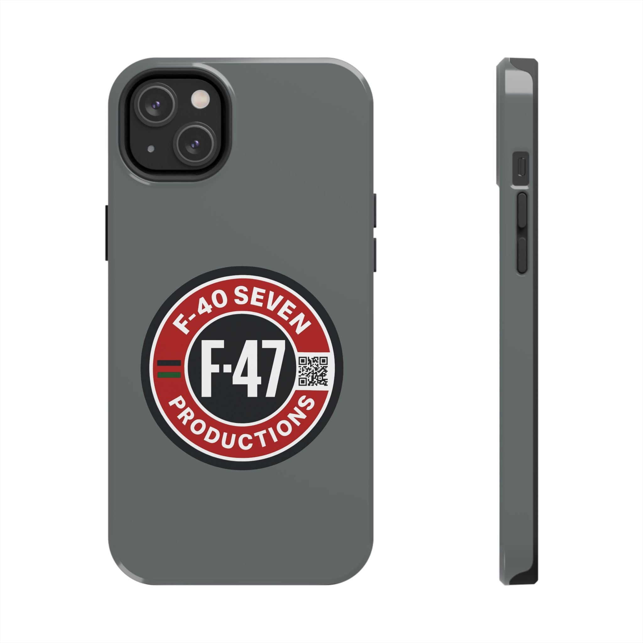 F-47 Productions Tough Phone Cases - Grey