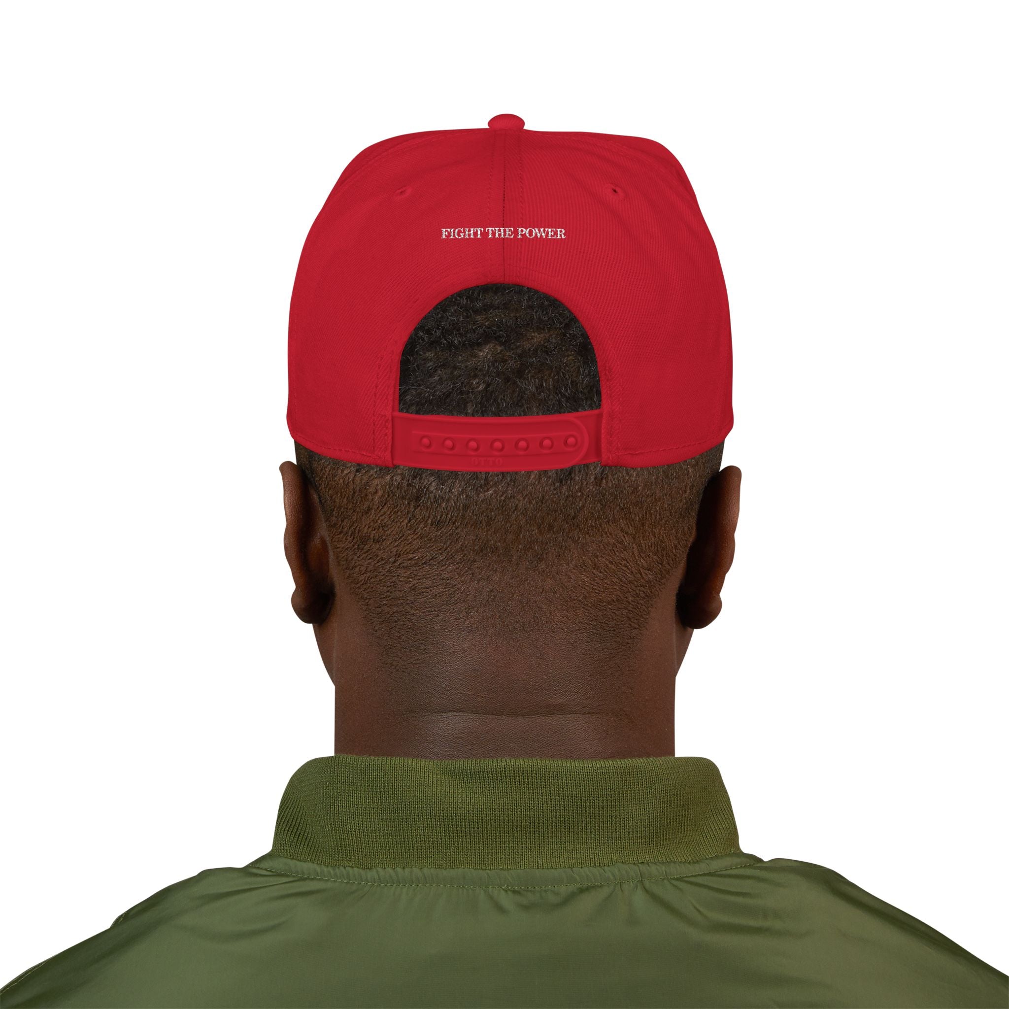 F-40 Seven productions OG Embroidered Snapback Hat - Red