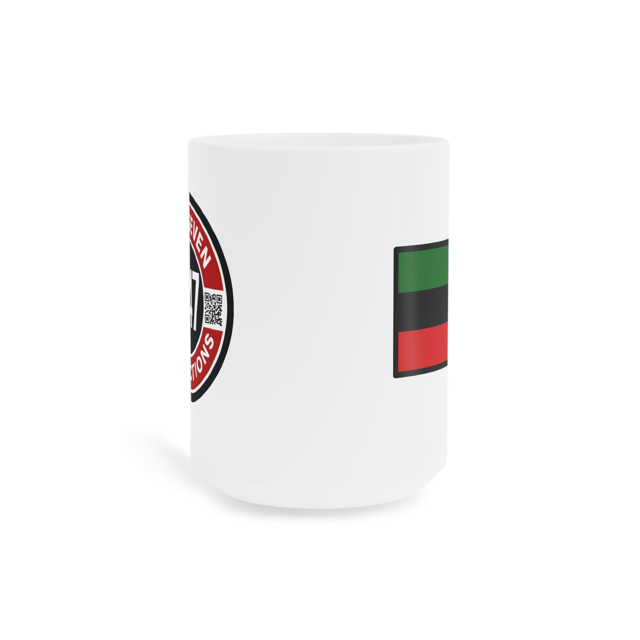 Ceramic Coffee Mugs - F-40 Seven Productions Design, Unique Gift for Coffee Lovers, Custom Drinkware, Ideal for Home or Office