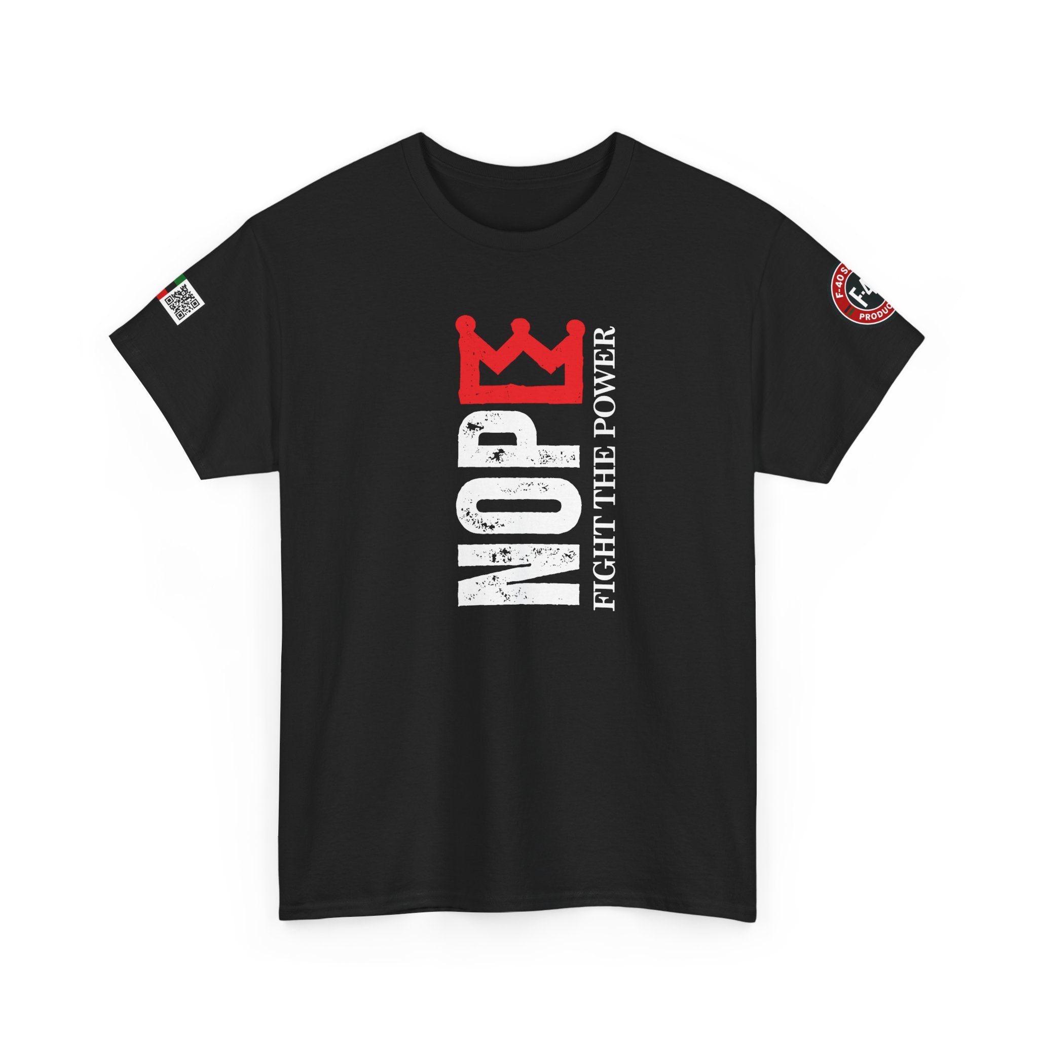 Graphic Unisex Heavy Cotton Tee - Bold Crown Design, Streetwear Essentials, Casual Wear, Gift for Him/Her, Cool Graphic Tee