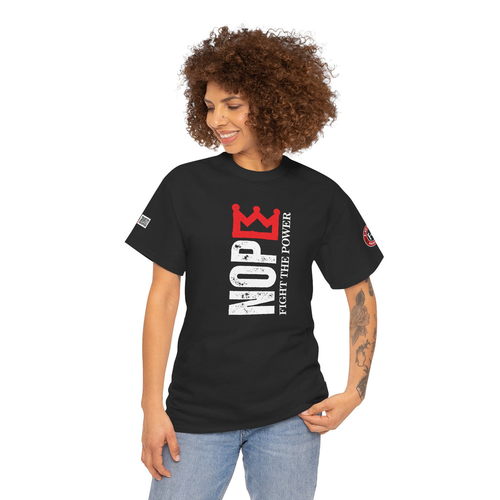 Graphic Unisex Heavy Cotton Tee - Bold Crown Design, Streetwear Essentials, Casual Wear, Gift for Him/Her, Cool Graphic Tee