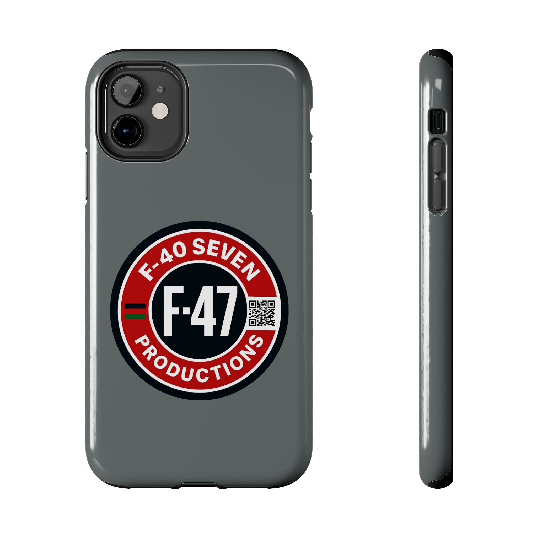 F-47 Productions Tough Phone Cases - Grey