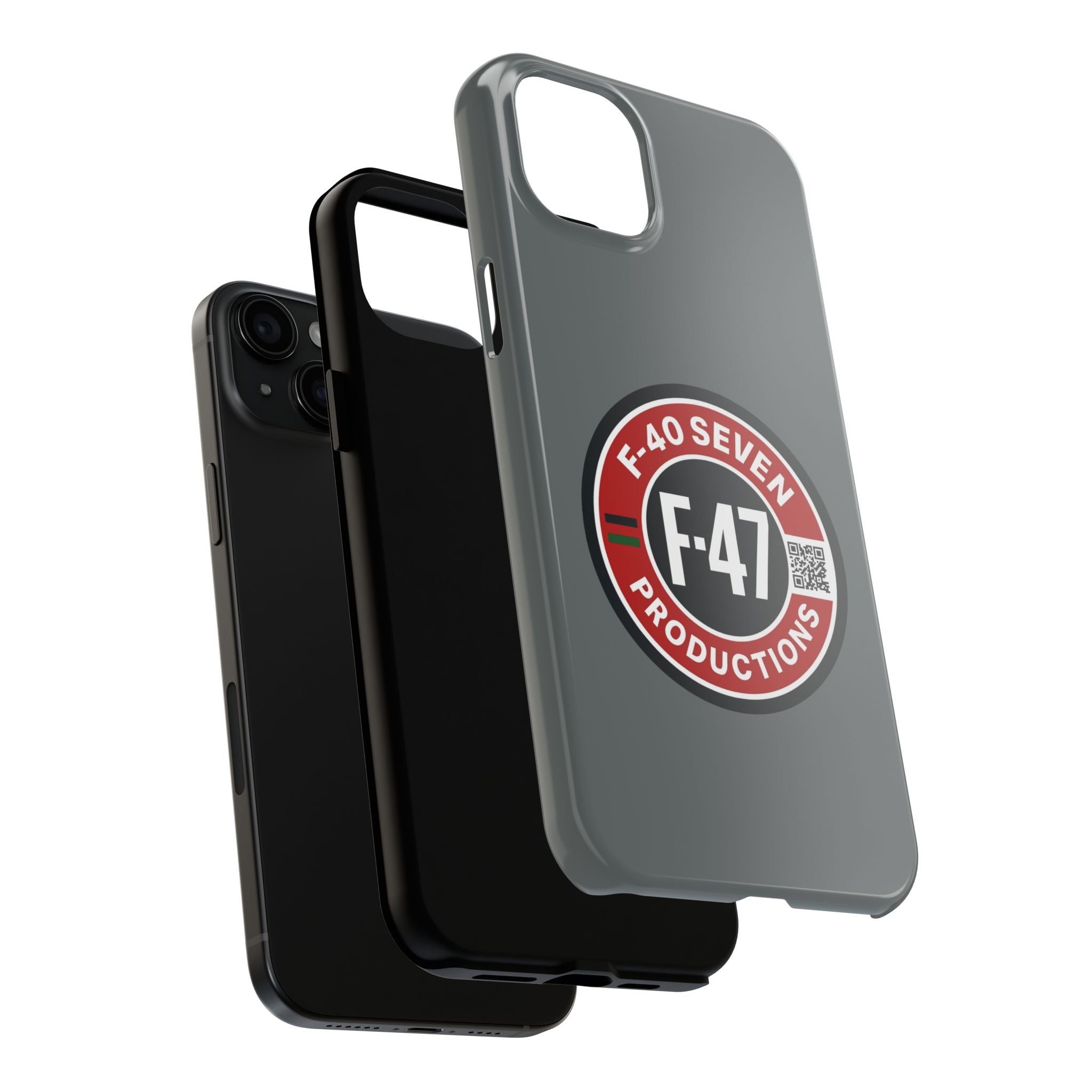 F-47 Productions Tough Phone Cases - Grey