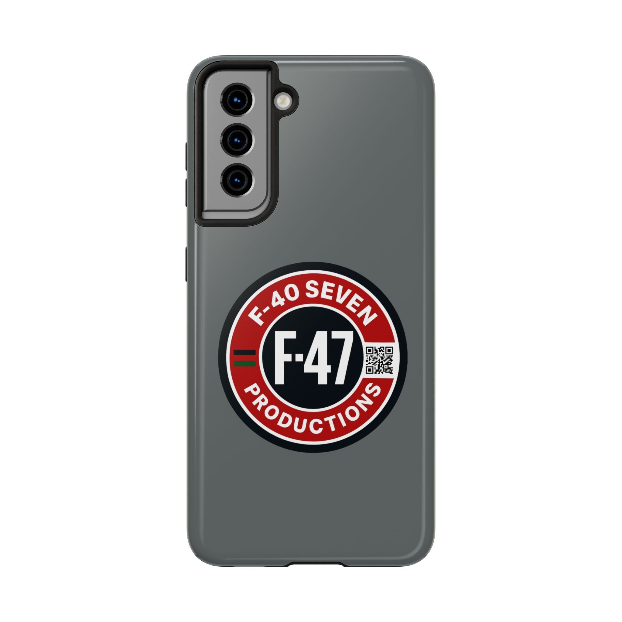 F-47 Productions Tough Phone Cases - Grey