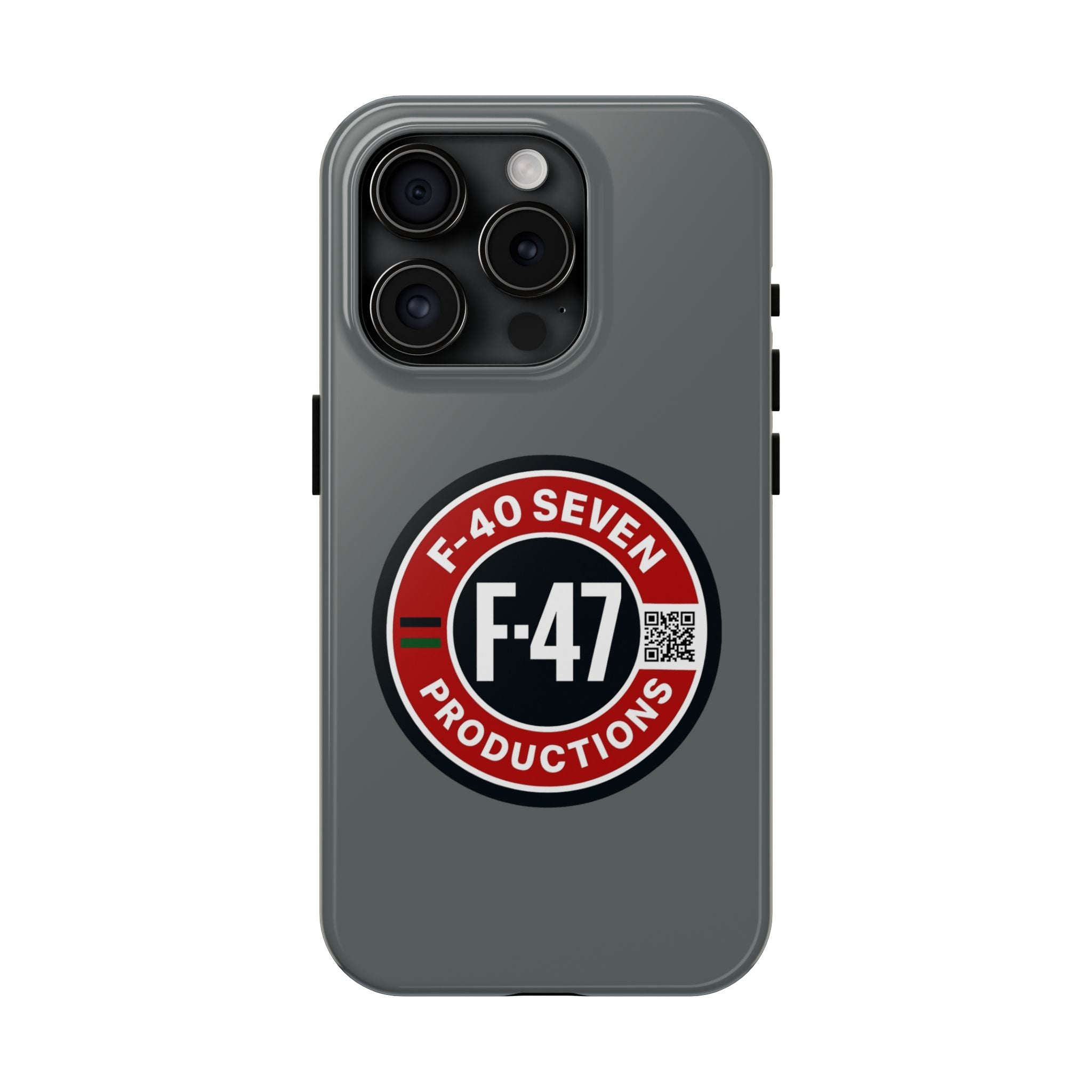 F-47 Productions Tough Phone Cases - Grey