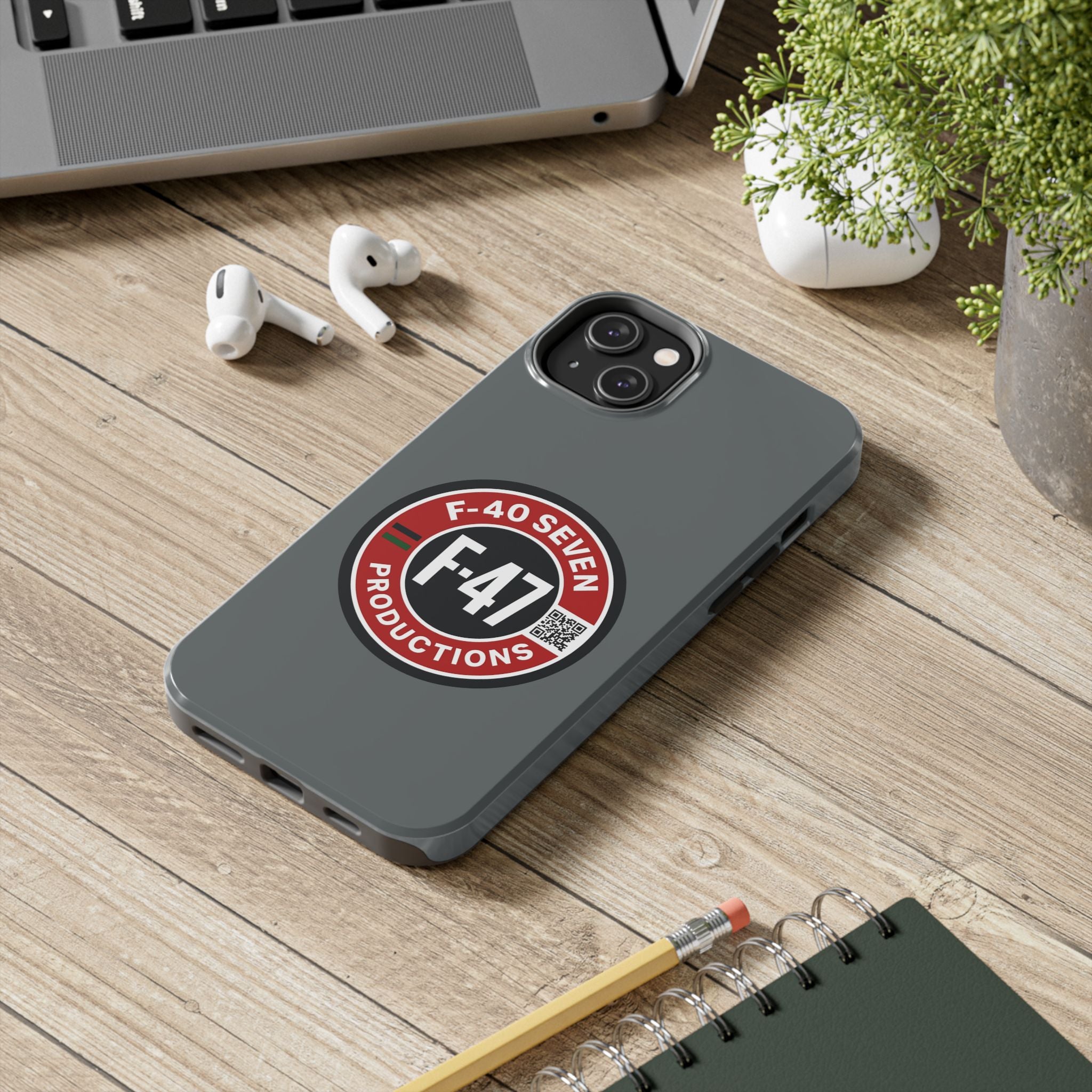 F-47 Productions Tough Phone Cases - Grey