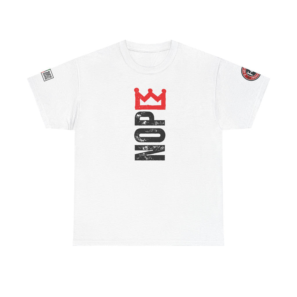 Crown Graphic Unisex Tee, Casual Wear, Street Style Shirt, Gift for Him/Her, Fun Statement Top