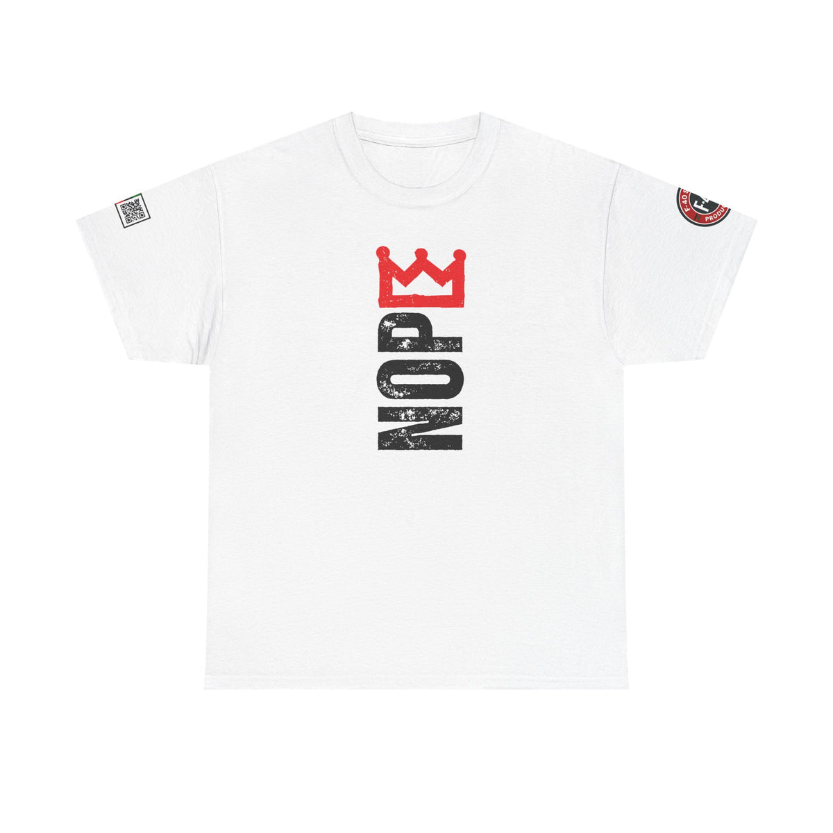 Crown Graphic Unisex Tee, Casual Wear, Street Style Shirt, Gift for Him/Her, Fun Statement Top