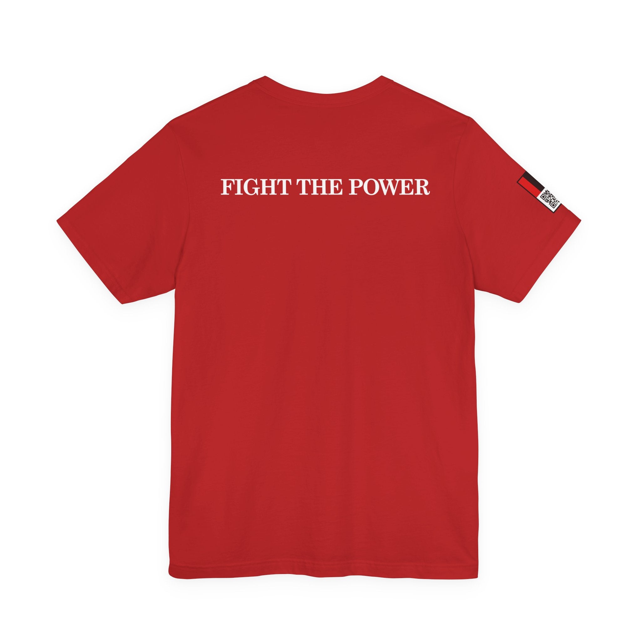F-40 Seven Productions Unisex Jersey Tee with F-47 Logo - Red