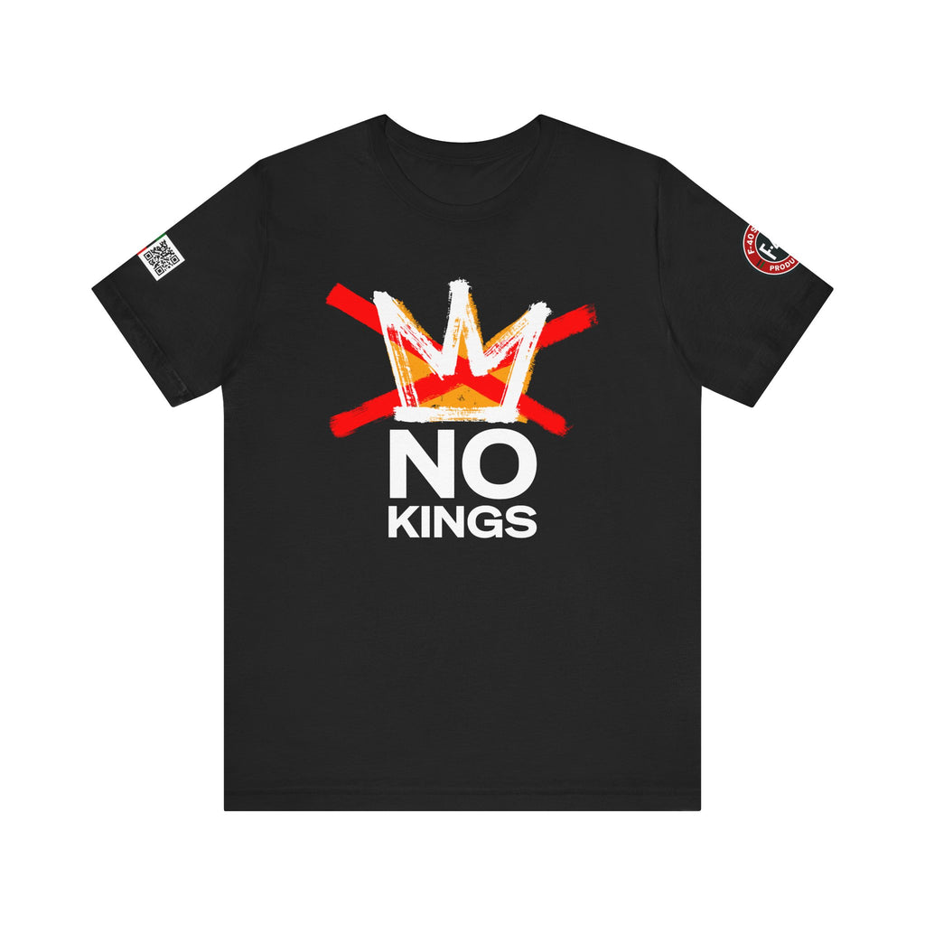 No Kings Unisex Graphic Tee - Bold Streetwear Style
