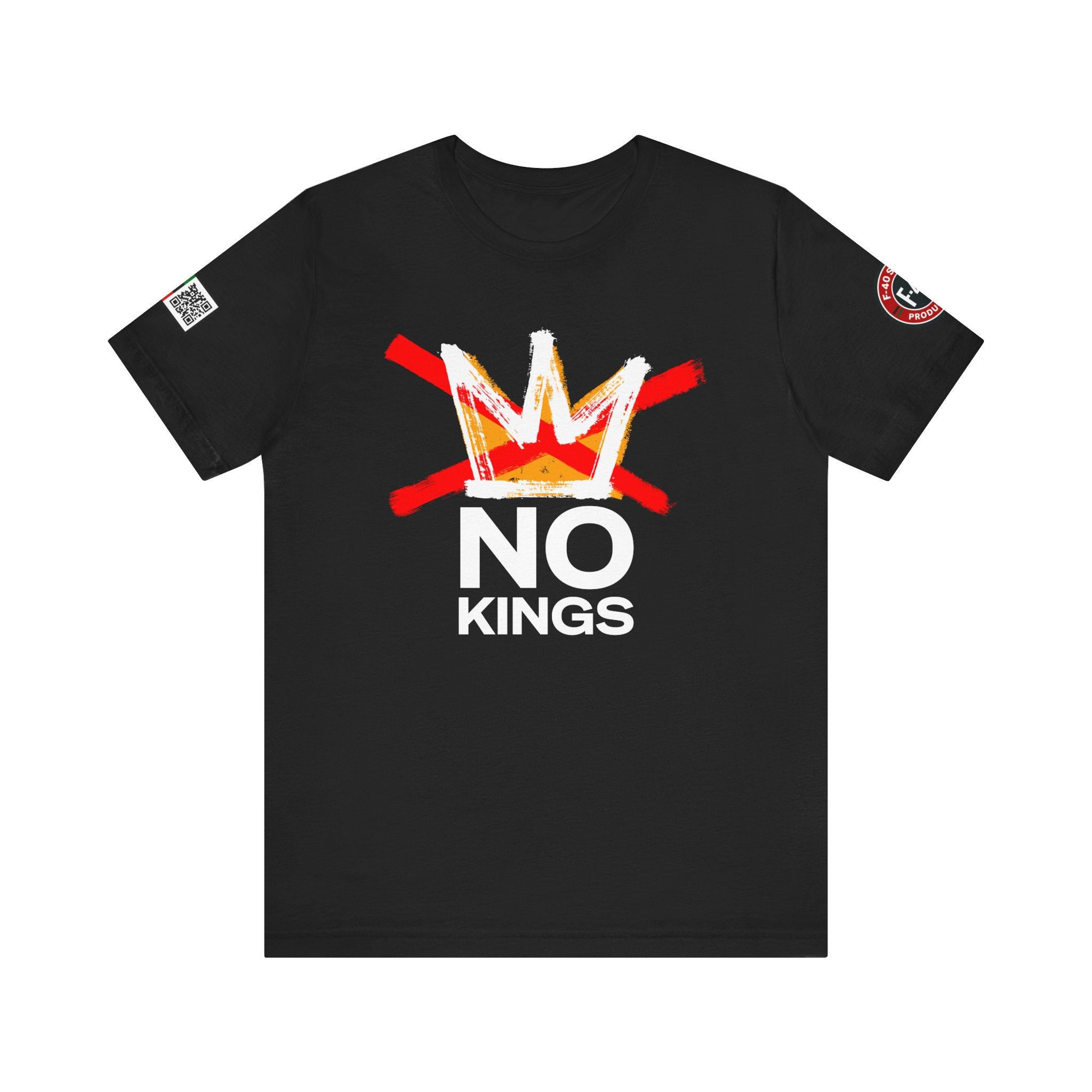 No Kings Unisex Graphic Tee - Bold Streetwear Style