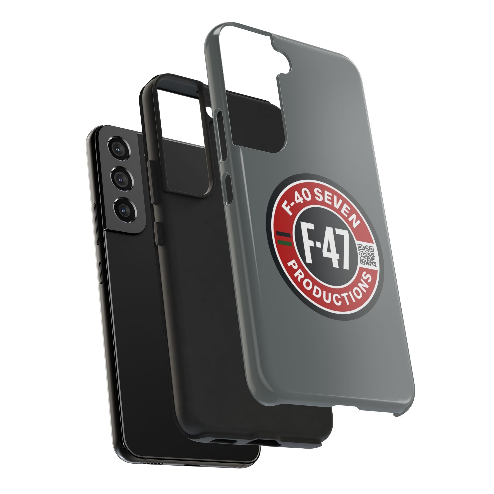 F-47 Productions Tough Phone Cases - Grey