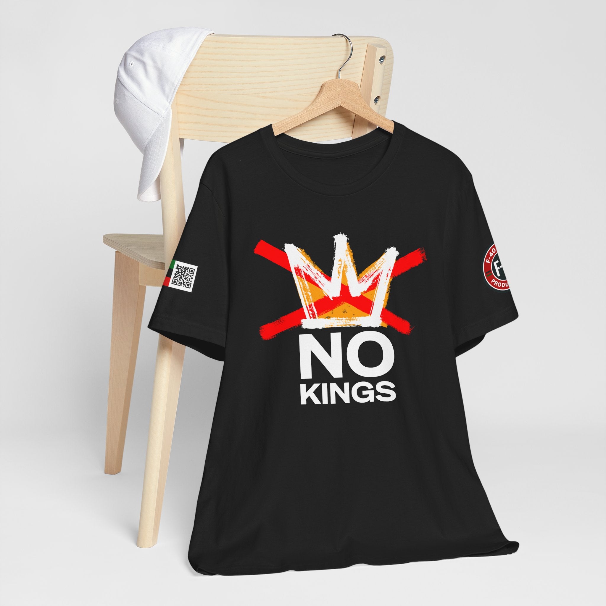 No Kings Unisex Graphic Tee - Bold Streetwear Style