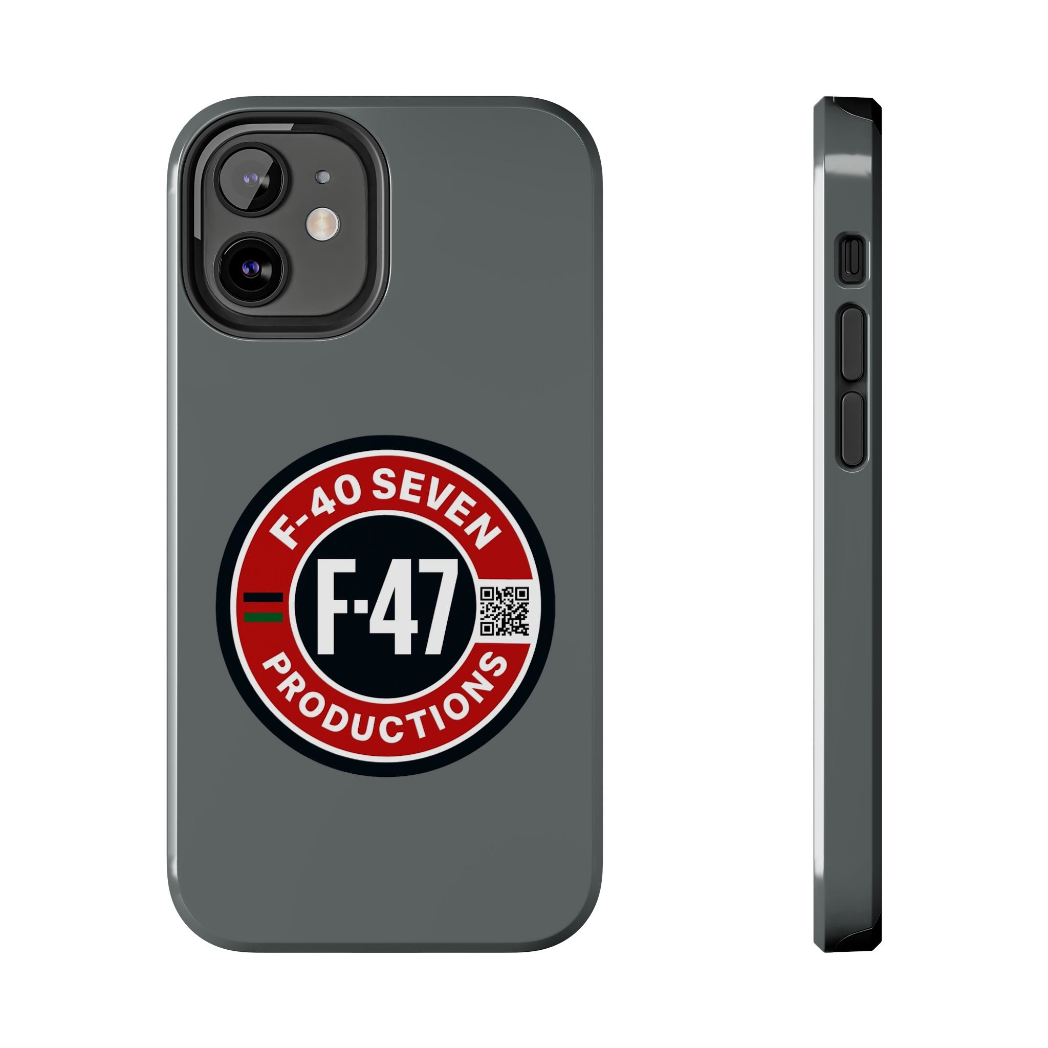 F-47 Productions Tough Phone Cases - Grey
