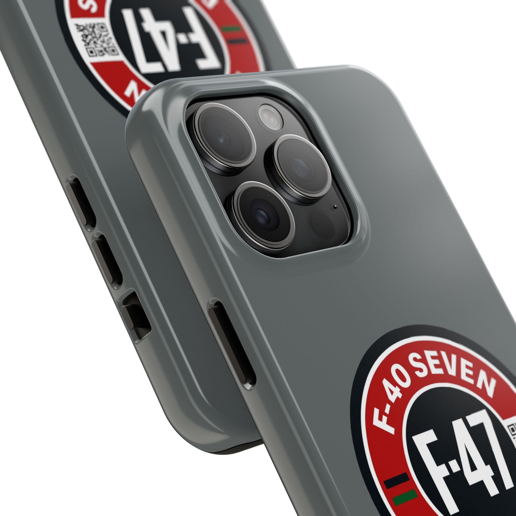 F-47 Productions Tough Phone Cases - Grey