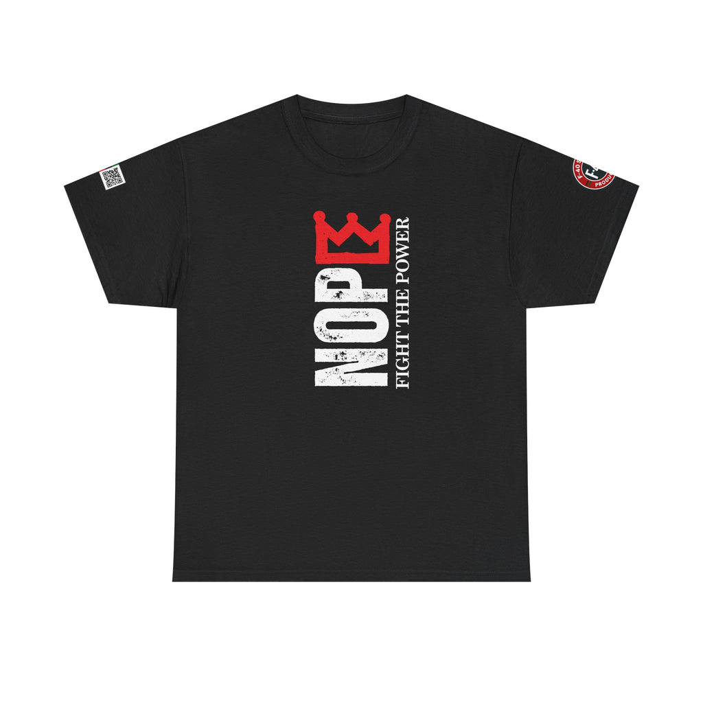 Graphic Unisex Heavy Cotton Tee - Bold Crown Design, Streetwear Essentials, Casual Wear, Gift for Him/Her, Cool Graphic Tee