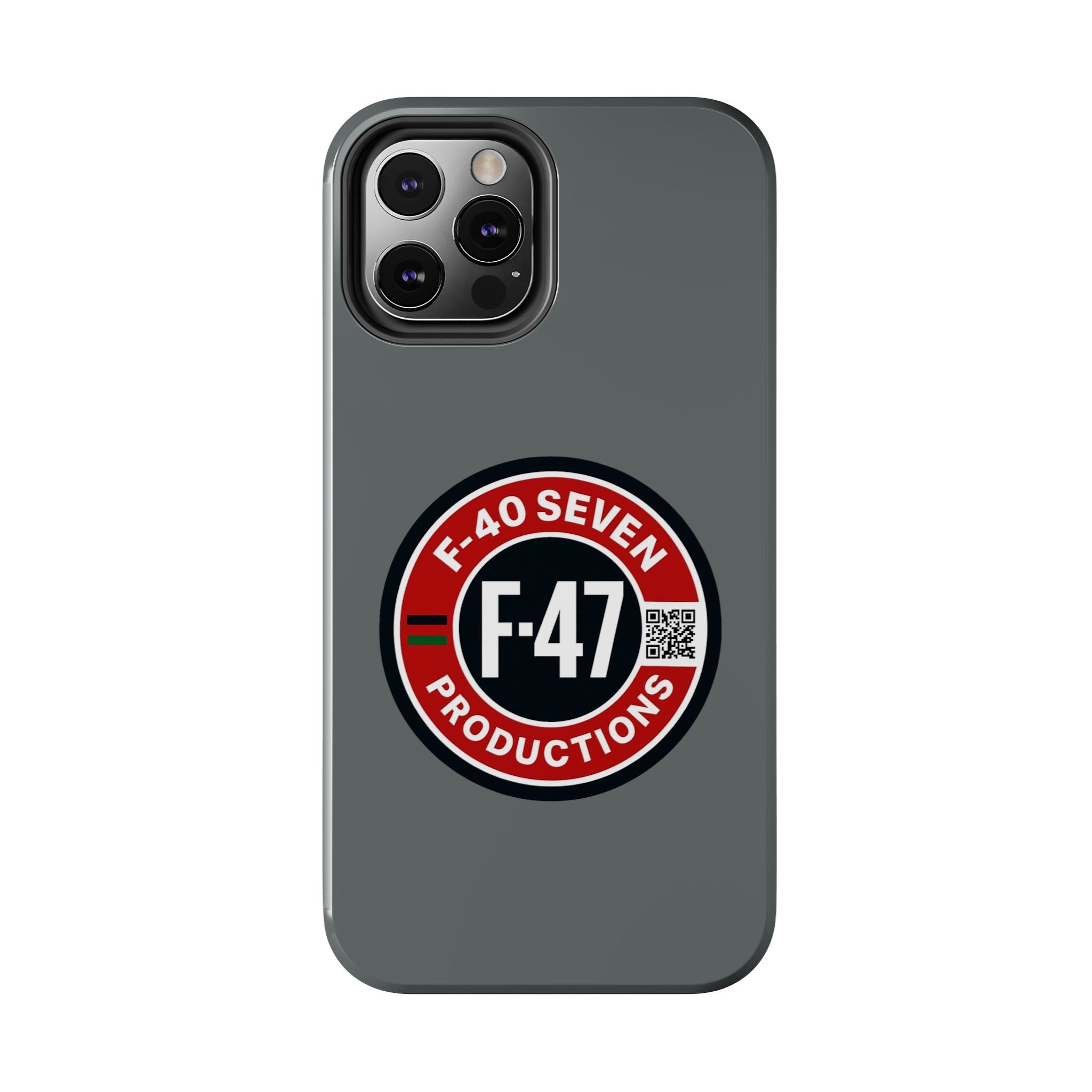 F-47 Productions Tough Phone Cases - Grey