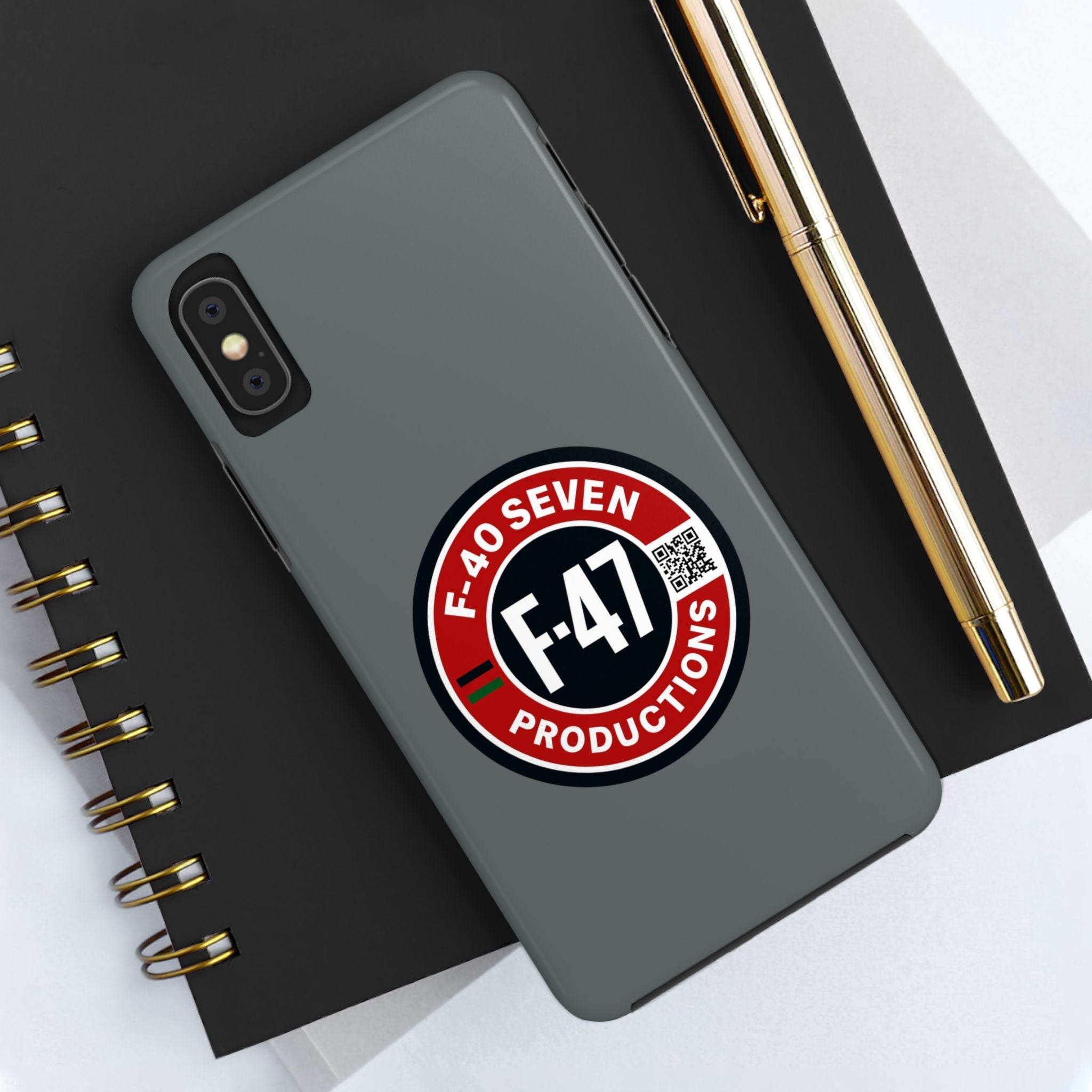 F-47 Productions Tough Phone Cases - Grey
