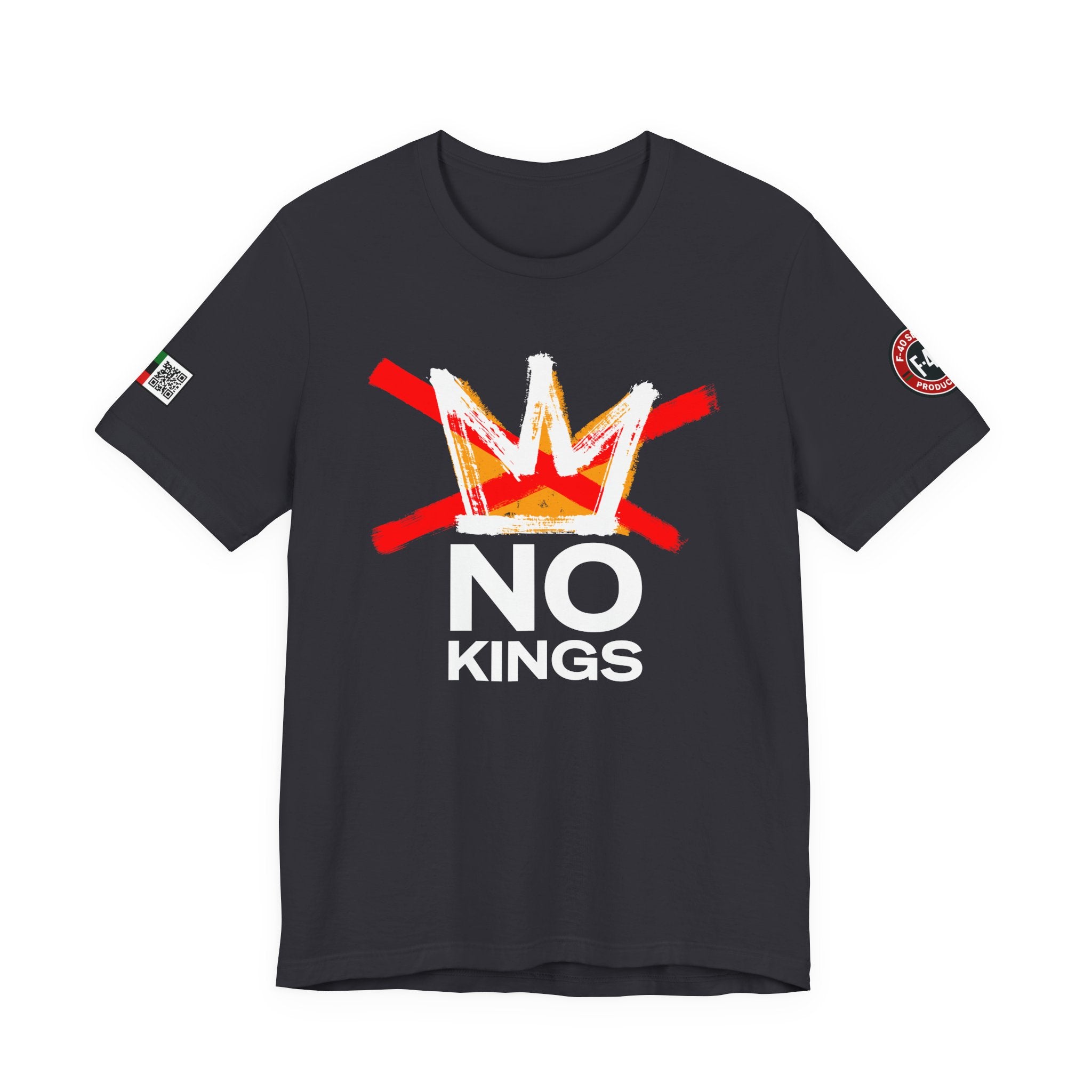 No Kings Unisex Graphic Tee - Bold Streetwear Style
