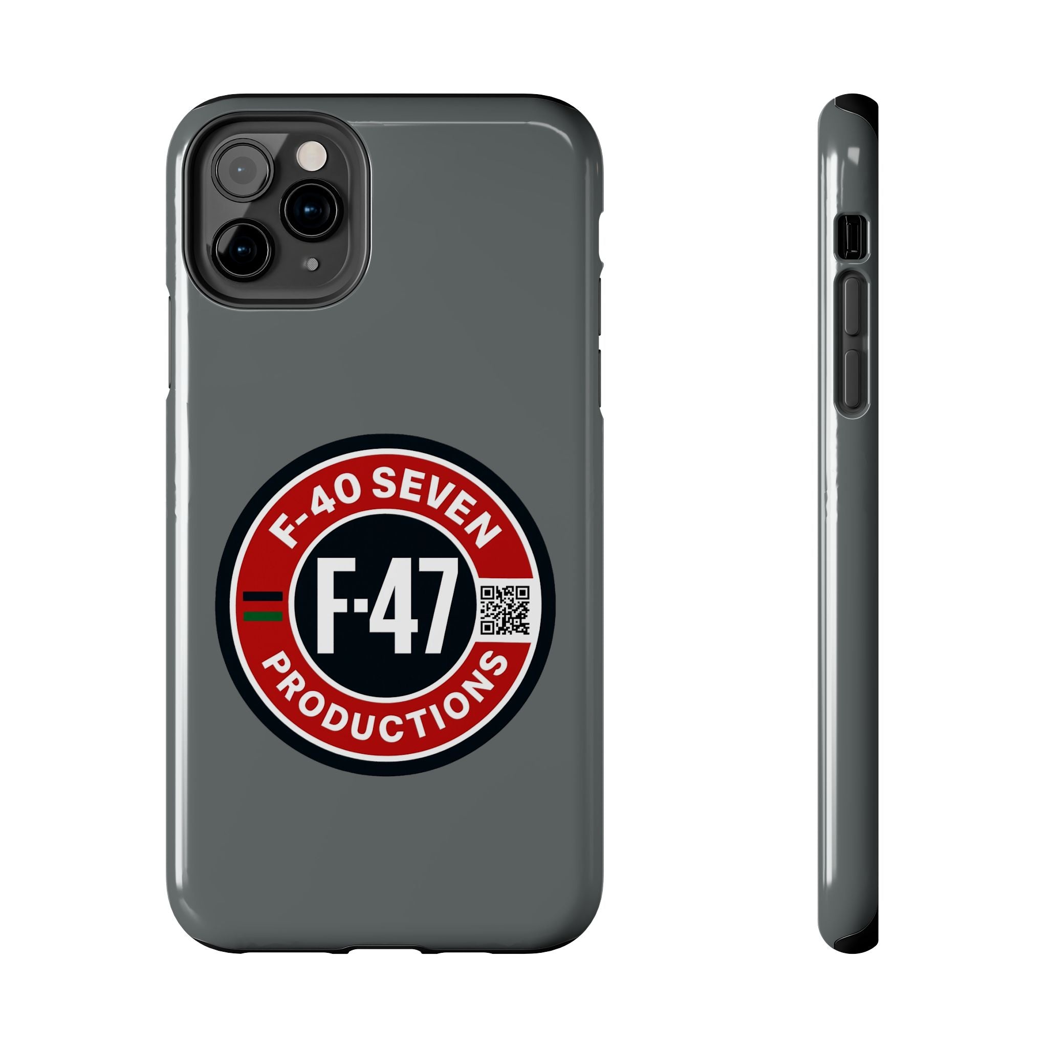 F-47 Productions Tough Phone Cases - Grey
