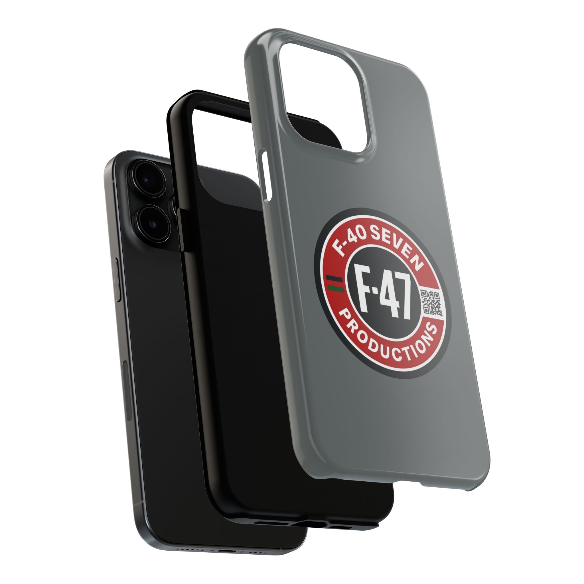F-47 Productions Tough Phone Cases - Grey