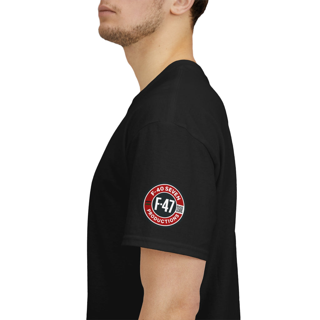 Graphic Unisex Heavy Cotton Tee - Bold Crown Design, Streetwear Essentials, Casual Wear, Gift for Him/Her, Cool Graphic Tee